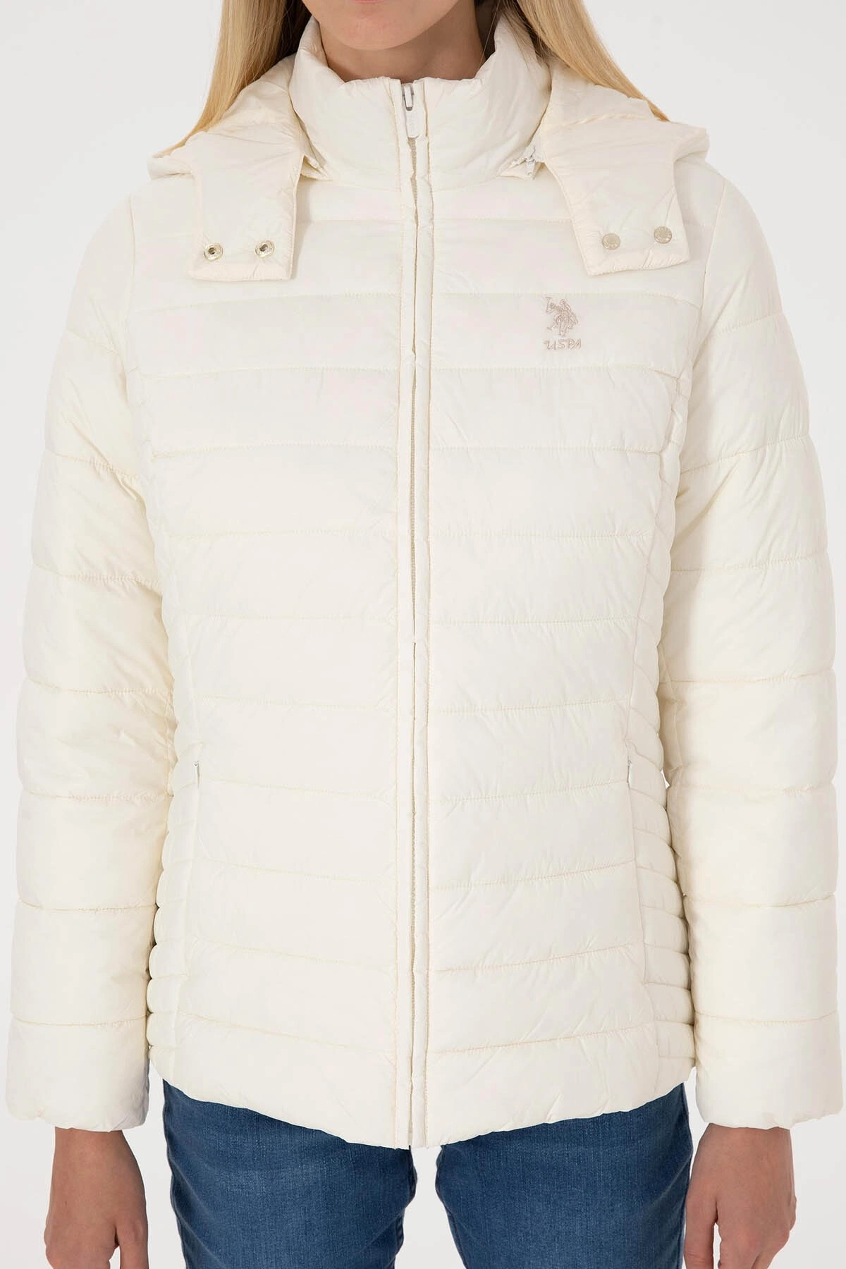 U.S. Polo Assn. Arancıa25K Ekru Kadın Mon