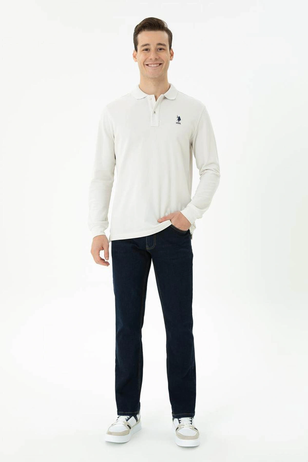 U.S. Polo Assn. U.S. Polo Assn. Luther-A-U Mavi Erkek Jean Pantolon