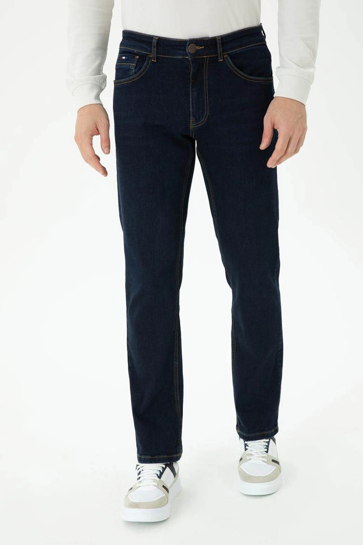 U.S. Polo Assn. U.S. Polo Assn. Luther-A-U Mavi Erkek Jean Pantolon