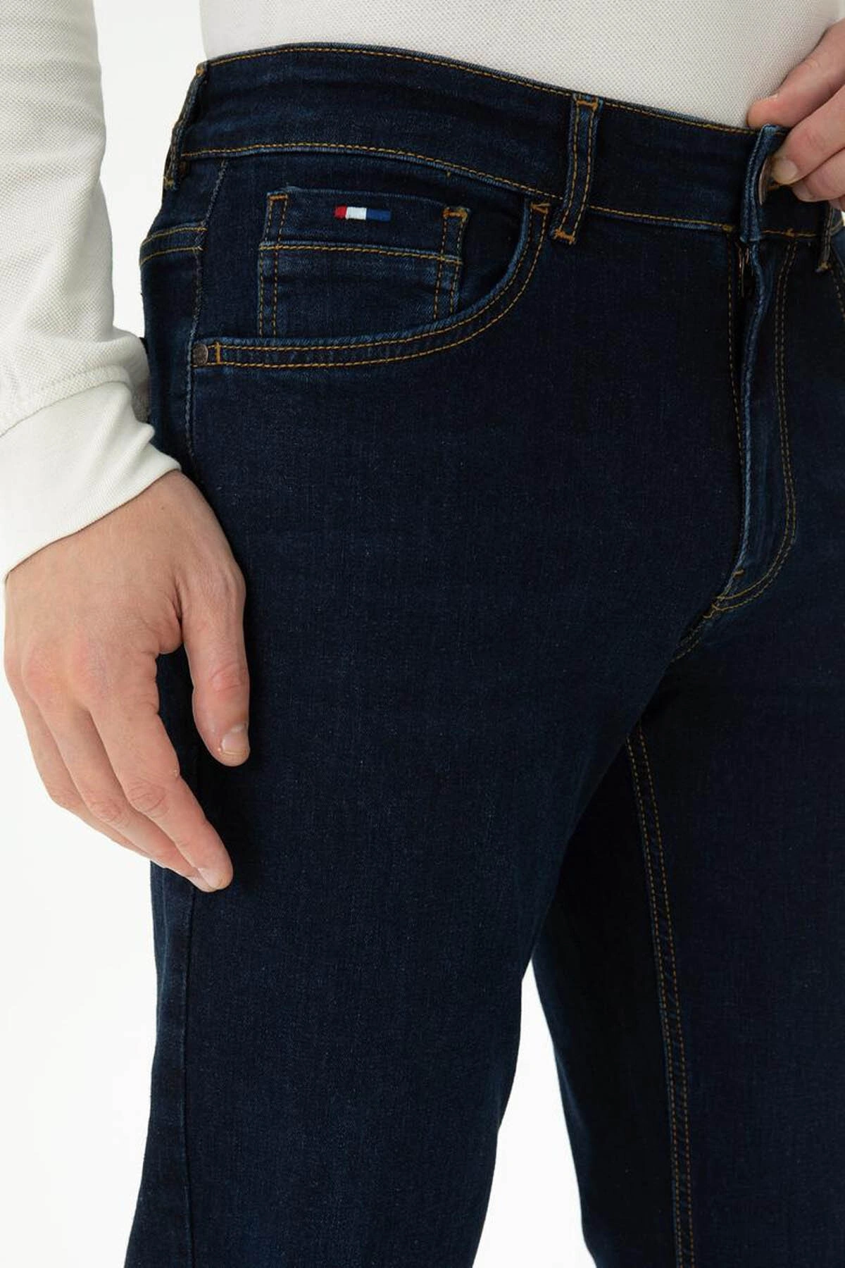 U.S. Polo Assn. U.S. Polo Assn. Luther-A-U Mavi Erkek Jean Pantolon