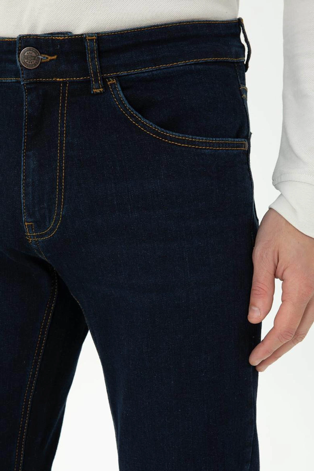 U.S. Polo Assn. U.S. Polo Assn. Luther-A-U Mavi Erkek Jean Pantolon