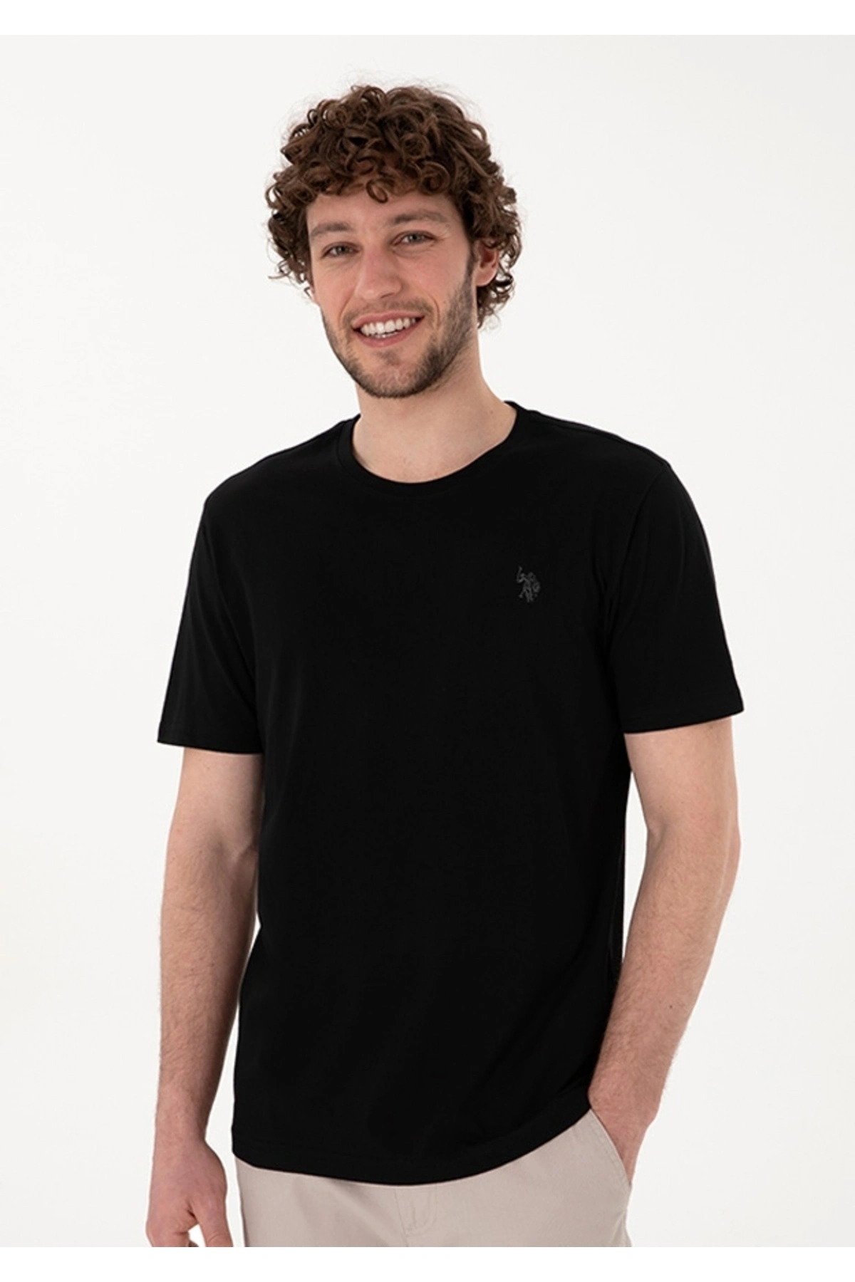 U.S. Polo Assn. Gts01Iy025 Lacivert Erkek T-Shirt 2084591
