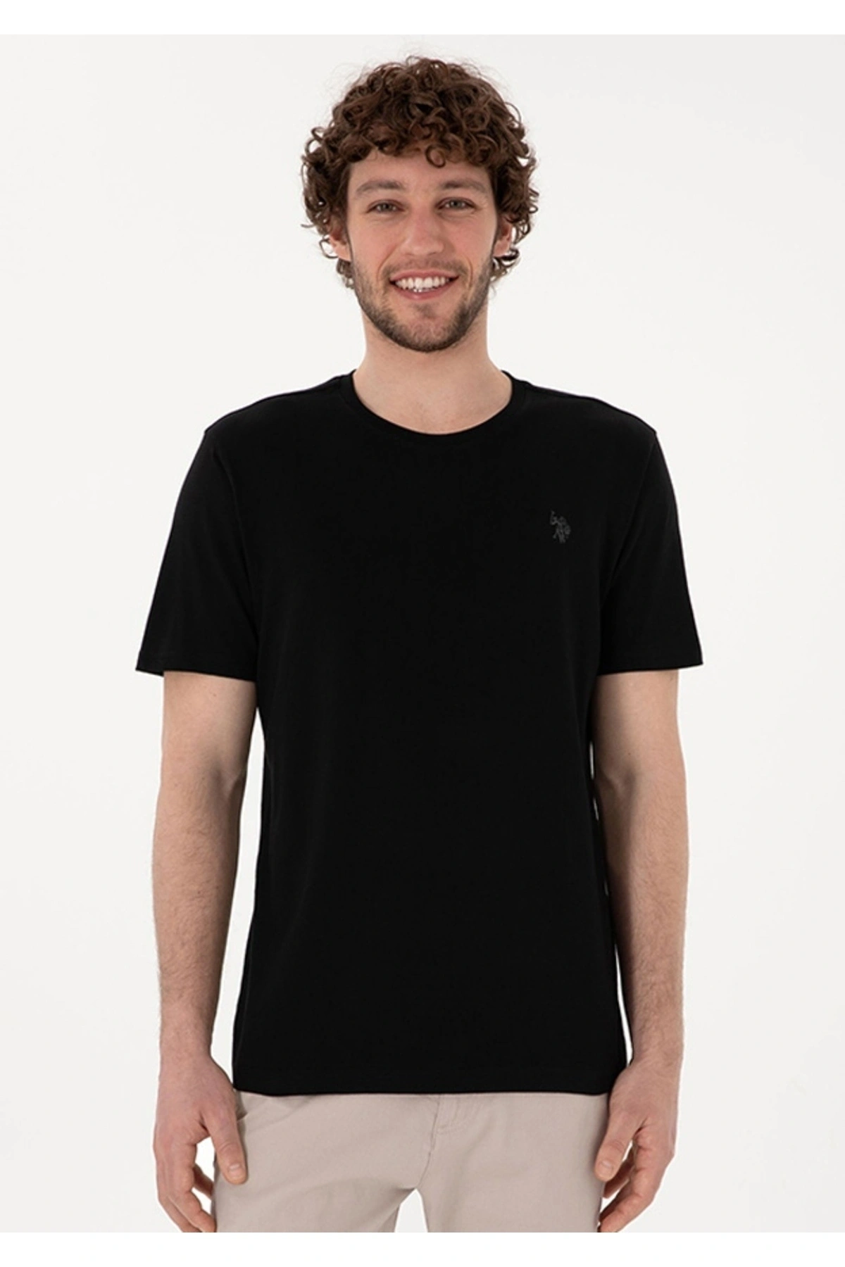 U.S. Polo Assn. Gts01Iy025 Lacivert Erkek T-Shirt 2084591