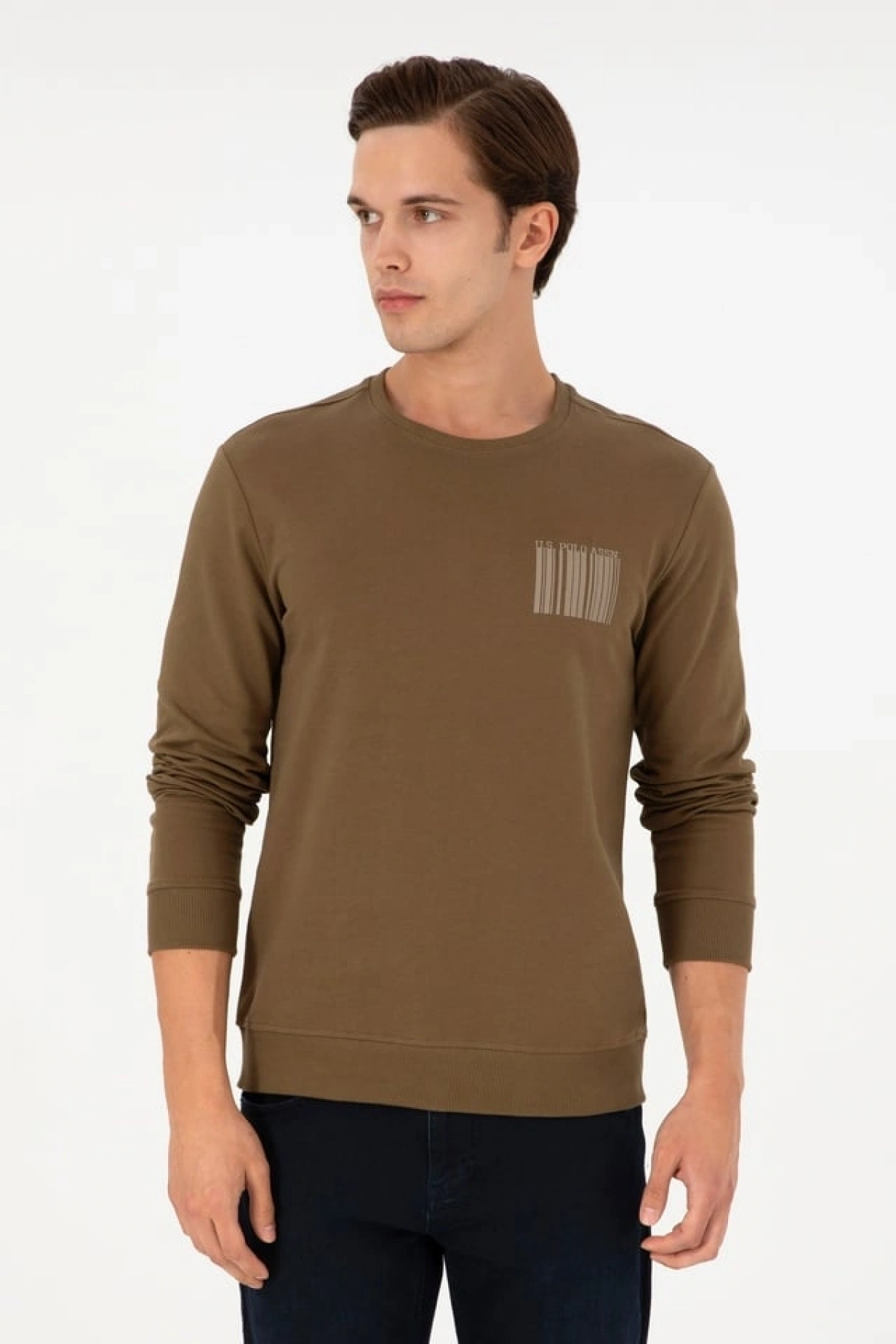 U.s. Polo Assn. Erkek Sweat HAKİ