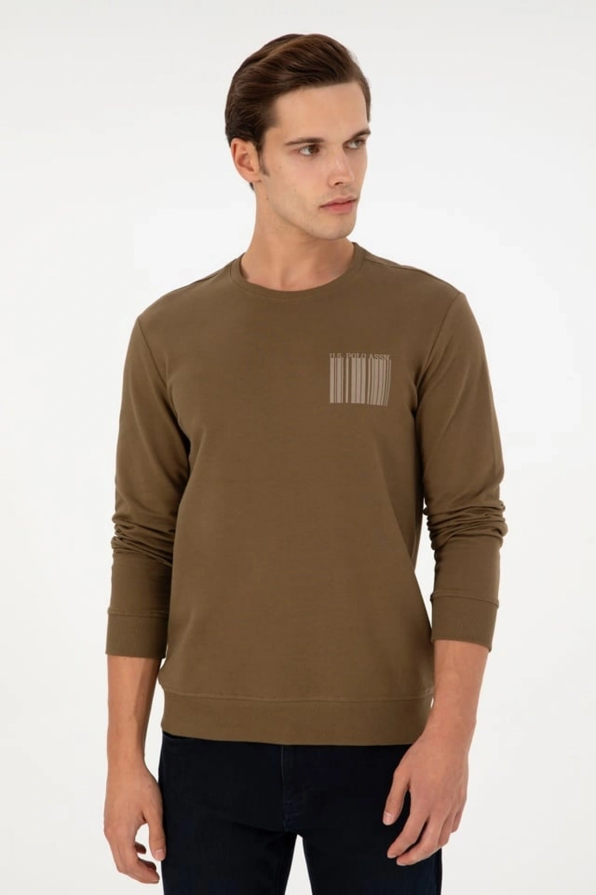 U.s. Polo Assn. Erkek Sweat HAKİ