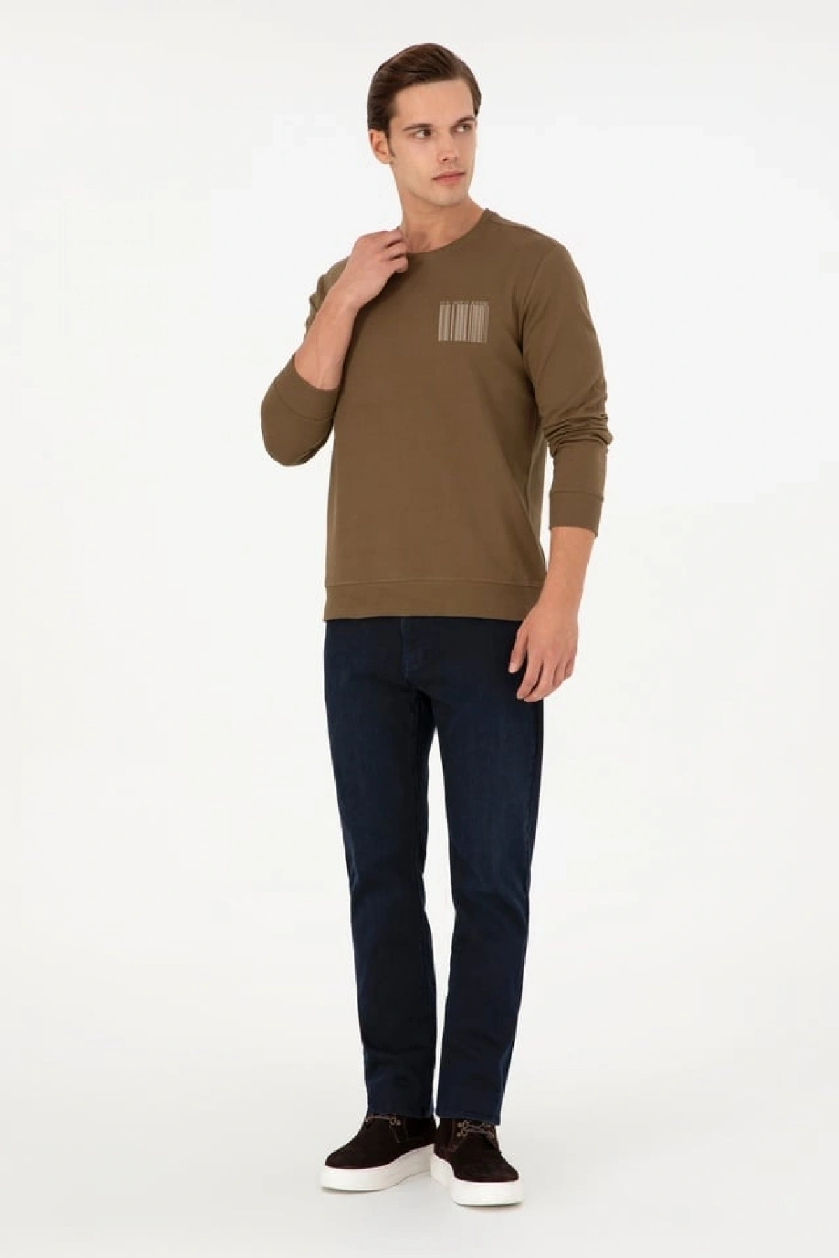U.s. Polo Assn. Erkek Sweat HAKİ