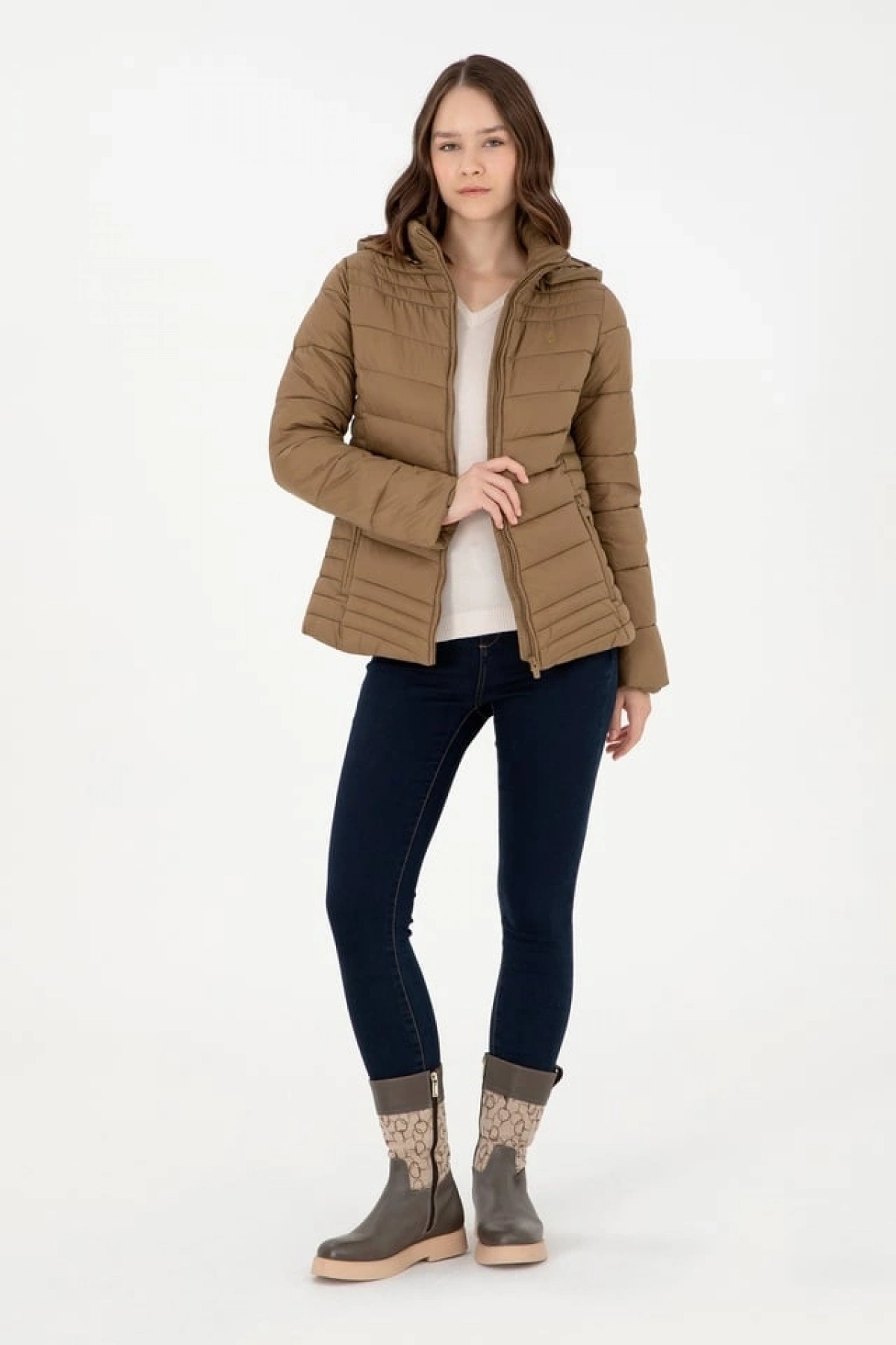 U.S. Polo Assn. Kadın Mont