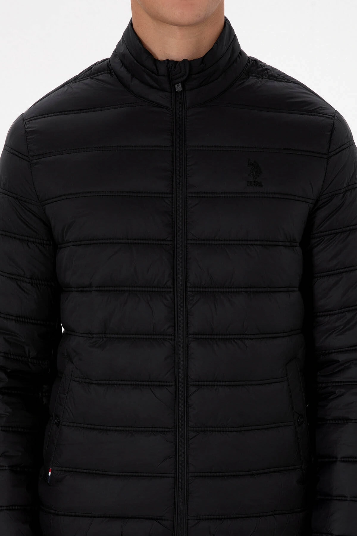 U.S. Polo Assn. Bony25K Siyah Erkek Mont