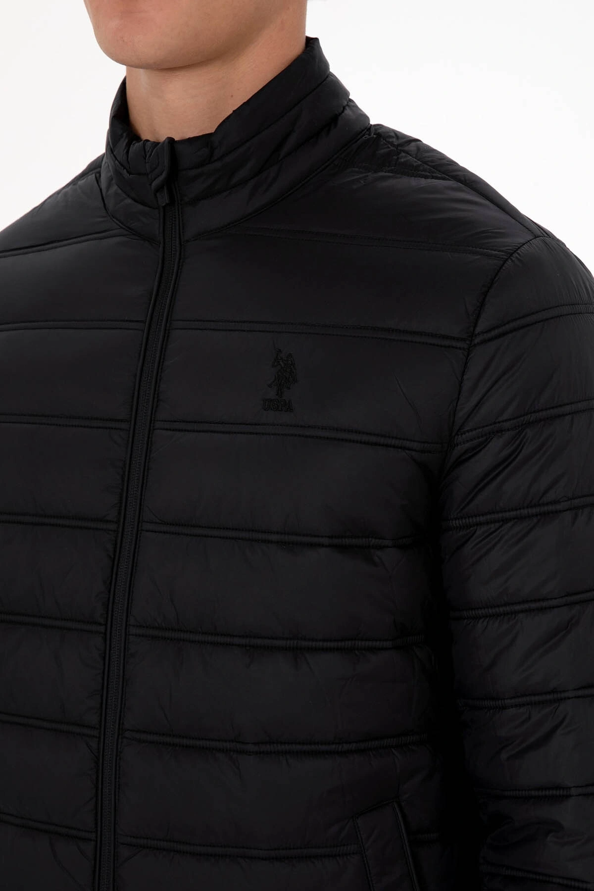 U.S. Polo Assn. Bony25K Siyah Erkek Mont