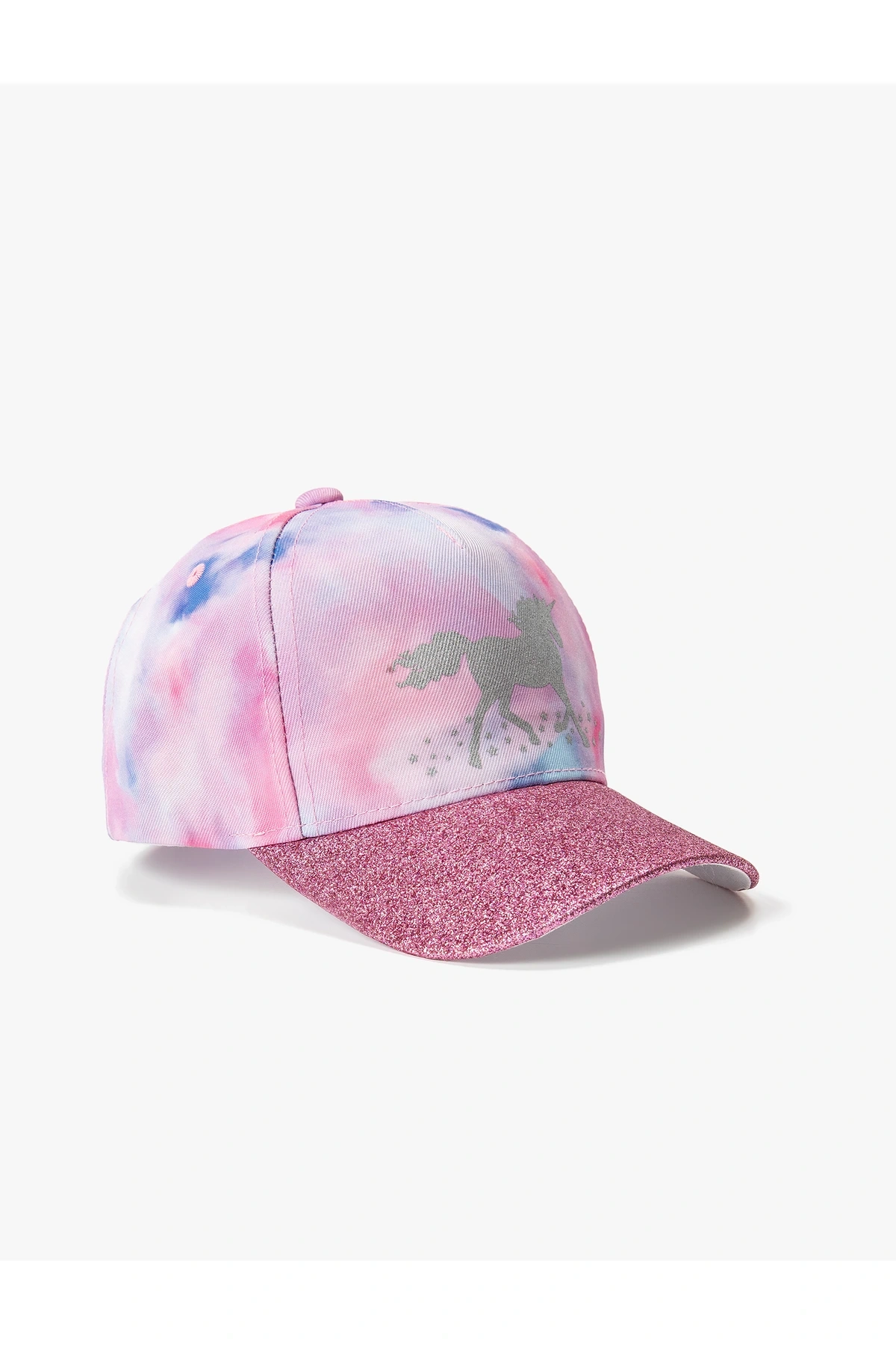 Unicorn Kep Şapka Parlak Batik Desenli