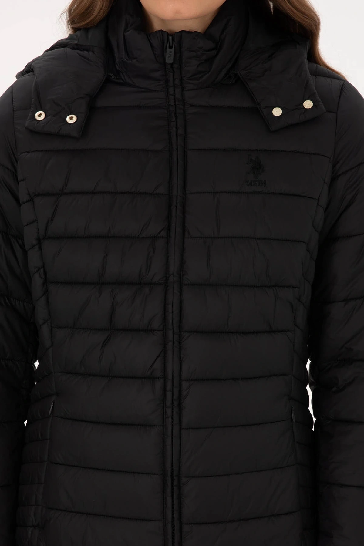 U.S. Polo Assn. Arancıa25K Siyah Kadın Mont
