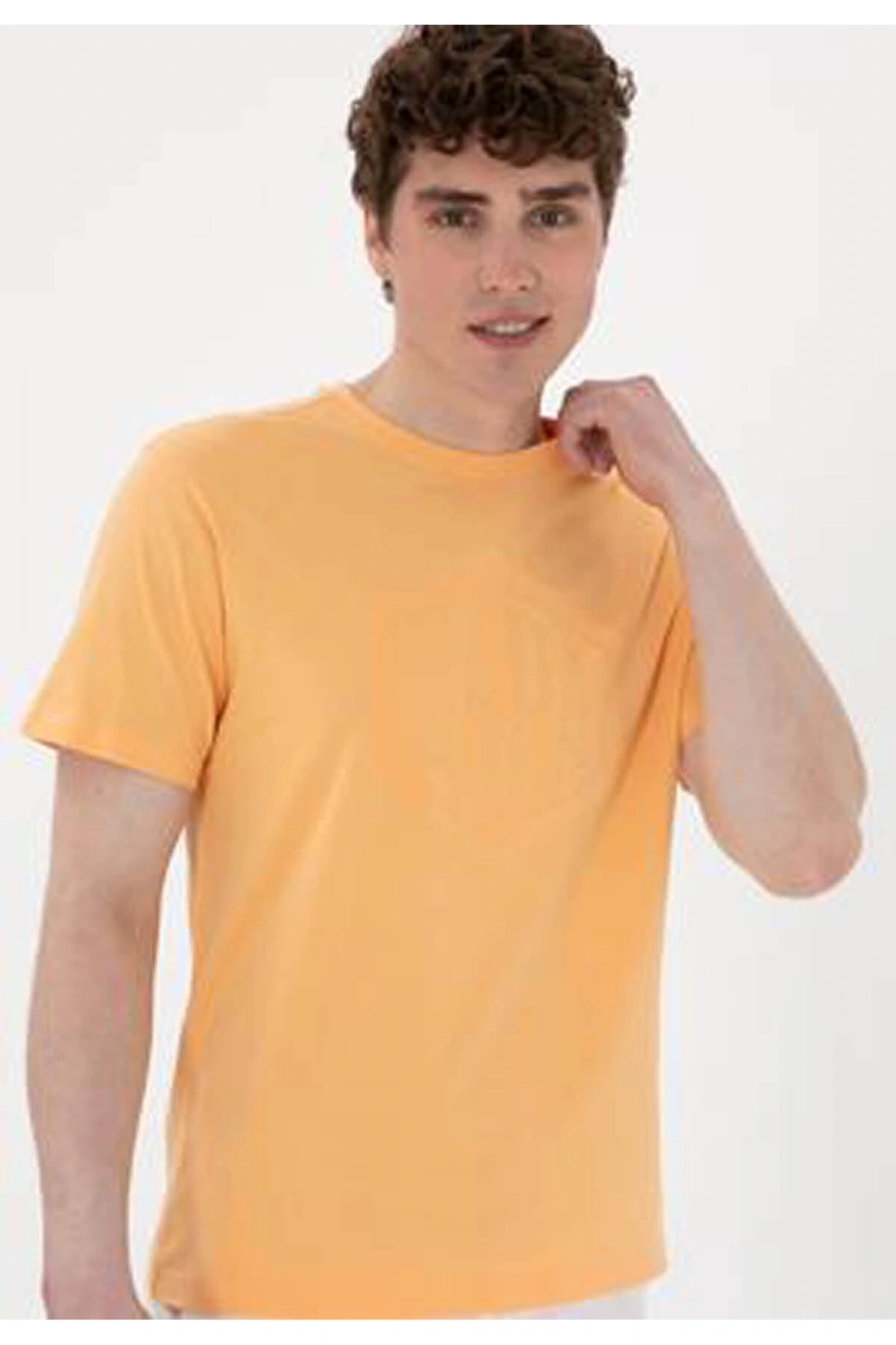 U.S. Polo Assn. Gaston Turuncu Erkek T-Shirt 2107294