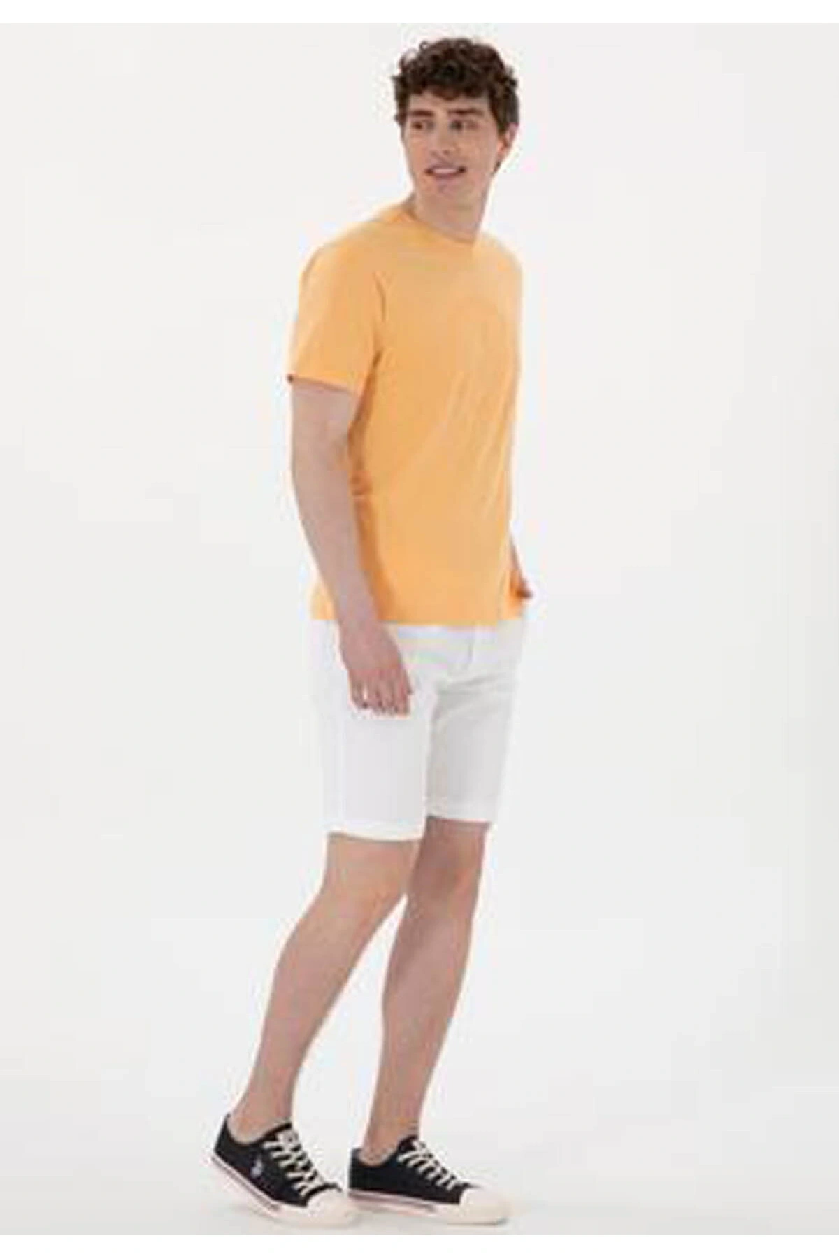 U.S. Polo Assn. Gaston Turuncu Erkek T-Shirt 2107294