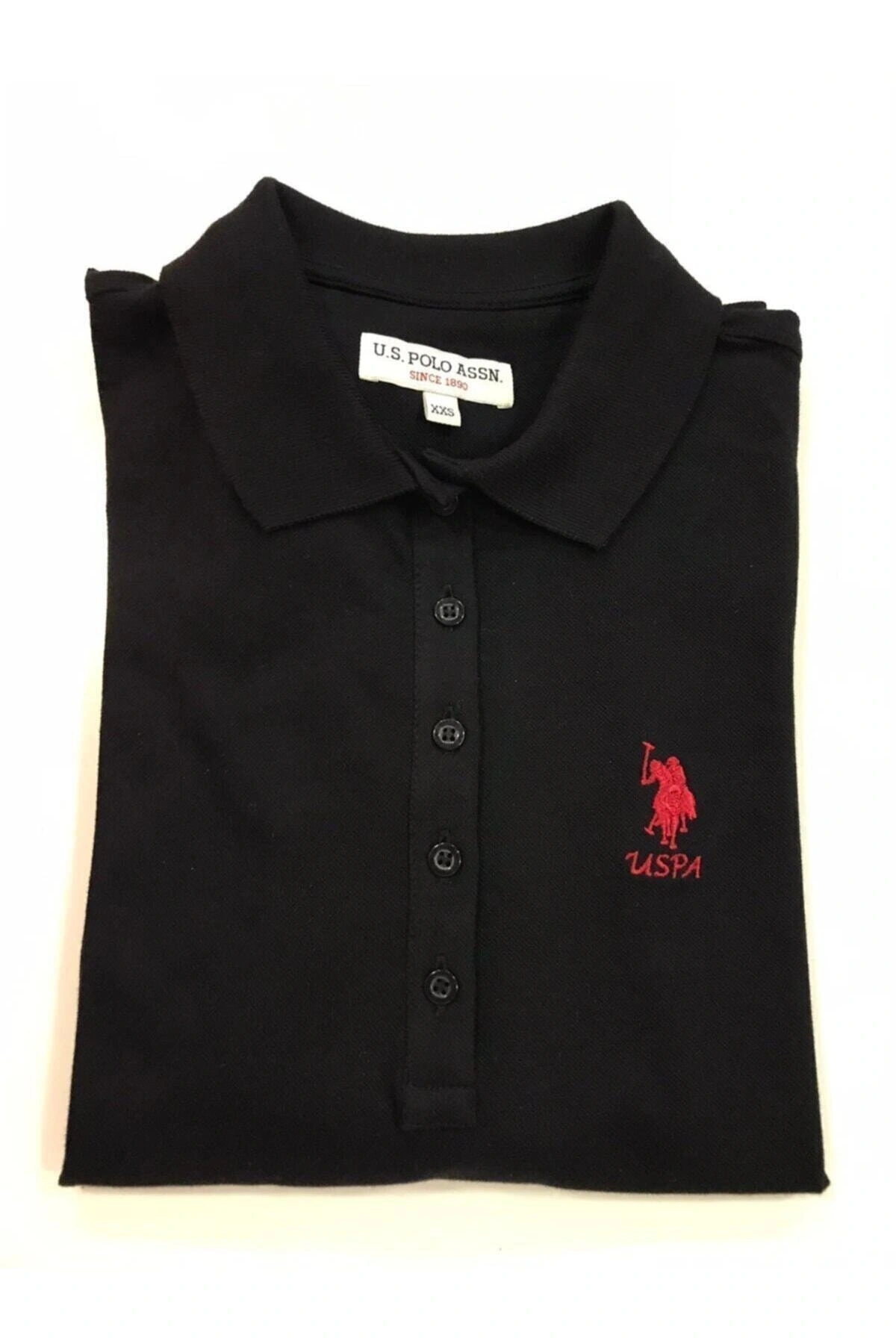 U.s Polo Assn. Kadın Siyah Basic Sweatshırt
