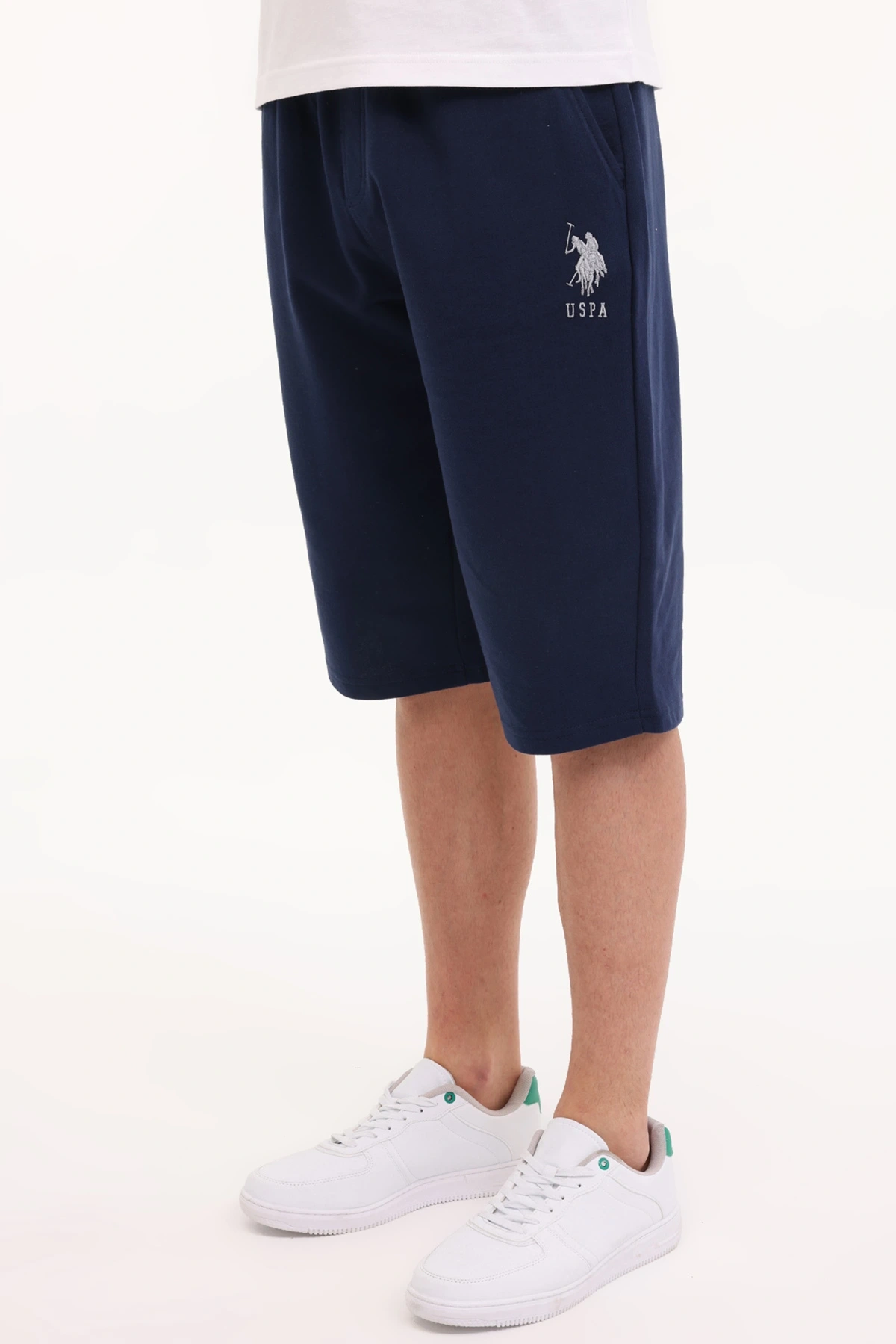 U.S. Polo Assn. Lacivert Erkek Sweat Şort DUSTY