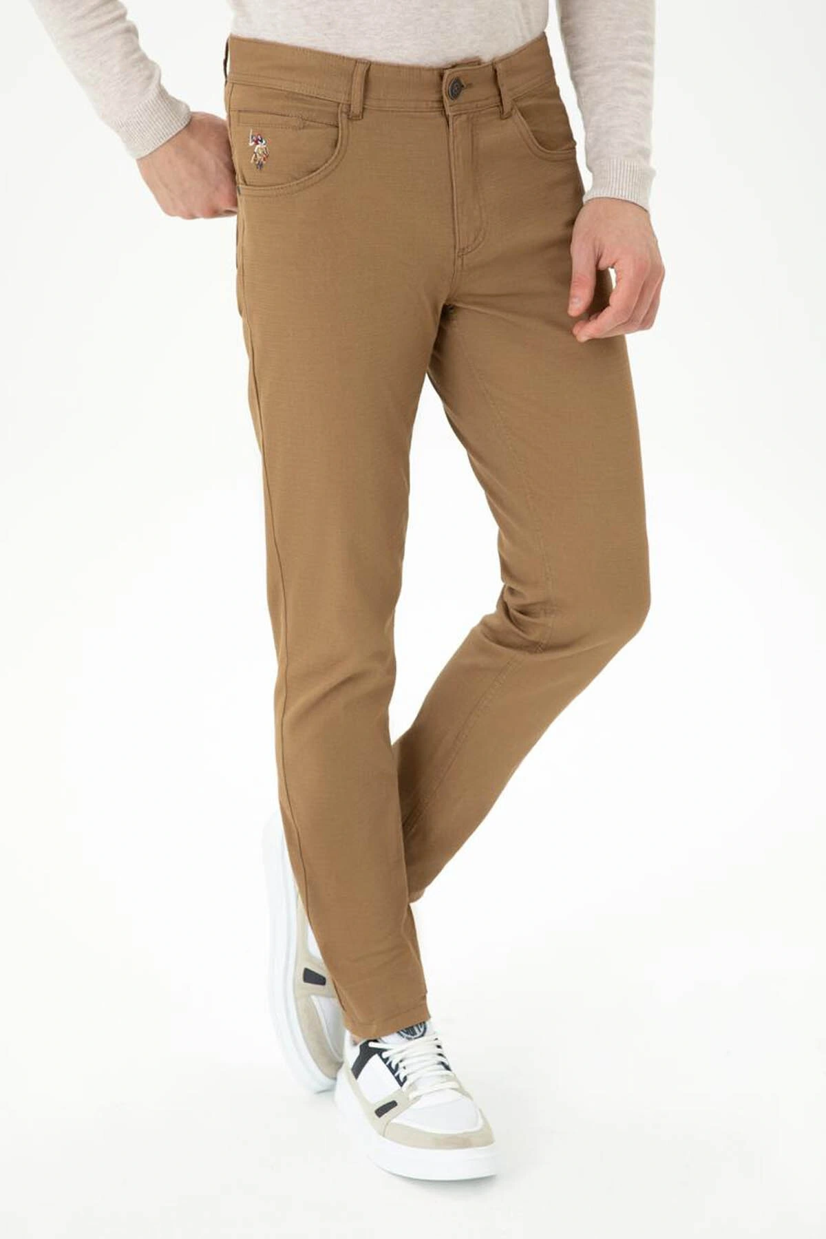 U.S. Polo Assn. Mıcel23K Camel Erkek Jean Pantolon 1728006