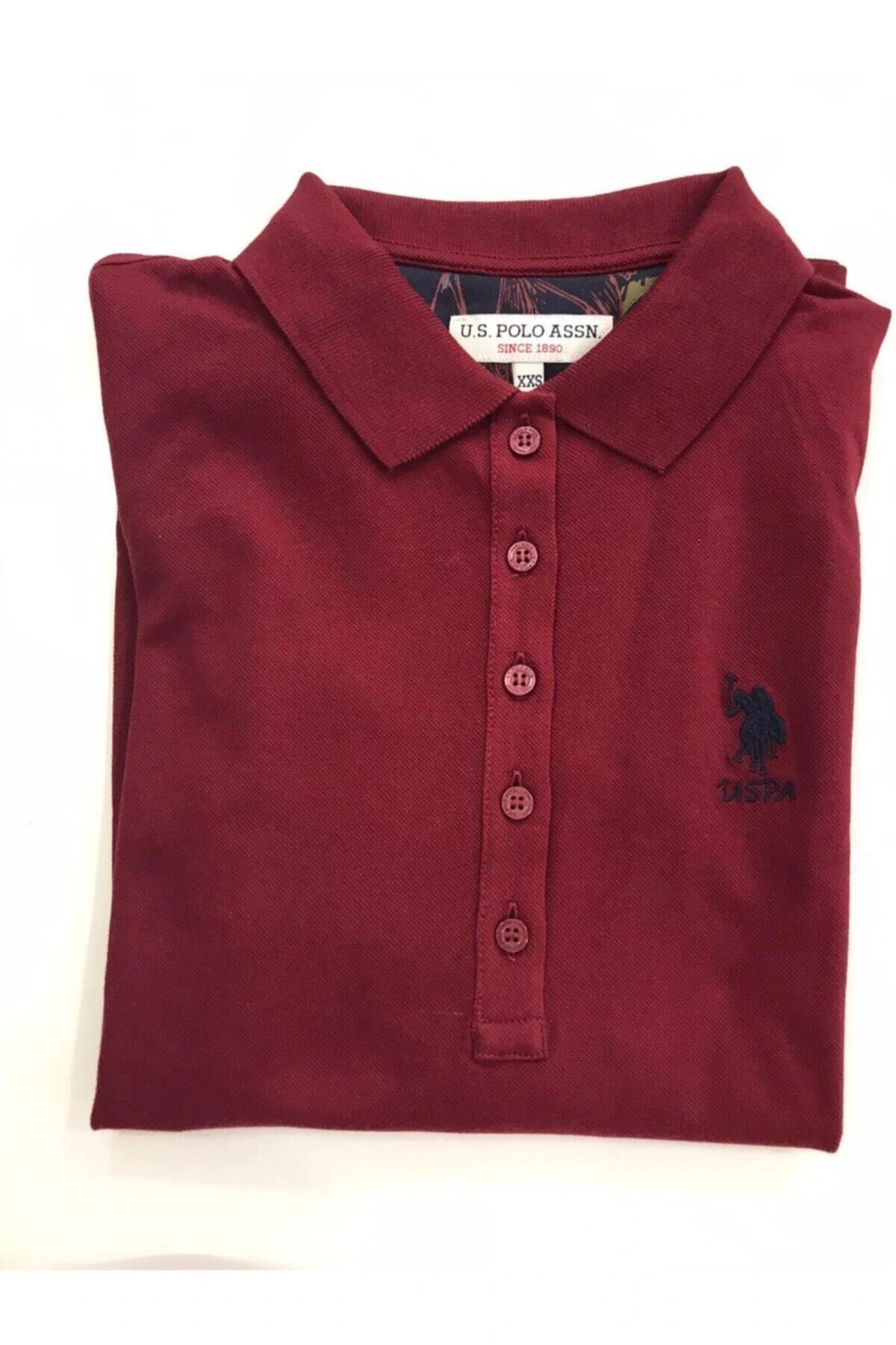 U.s Polo Kadın Bordo Sweat-shırt Basic