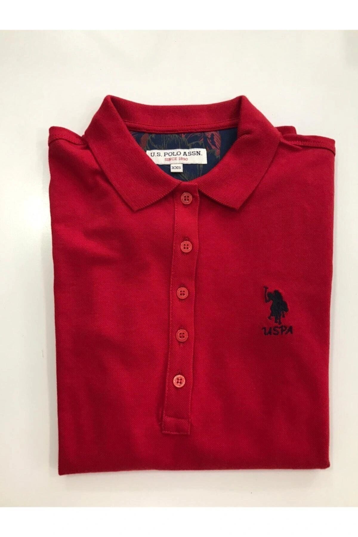 U.s Polo Kadın Kırmızı Sweat-shırt Basic