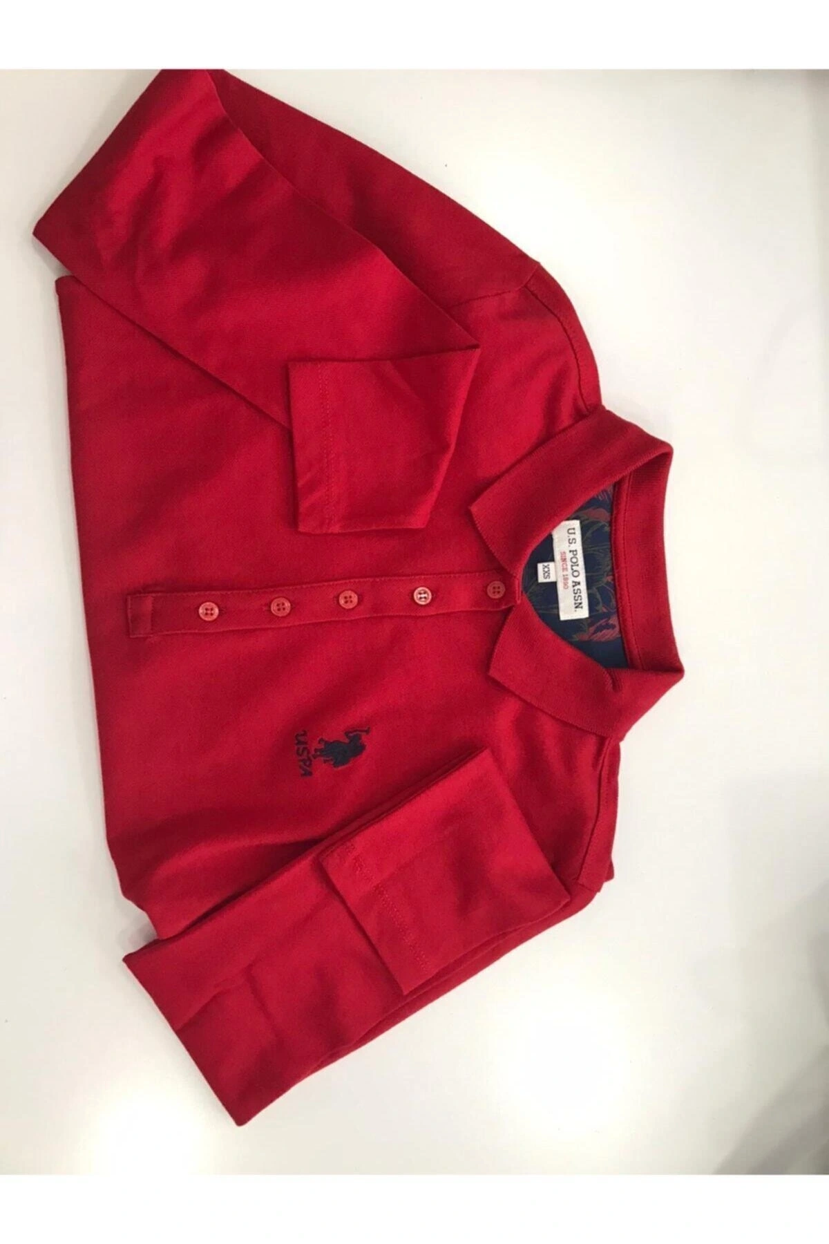 U.s Polo Kadın Kırmızı Sweat-shırt Basic