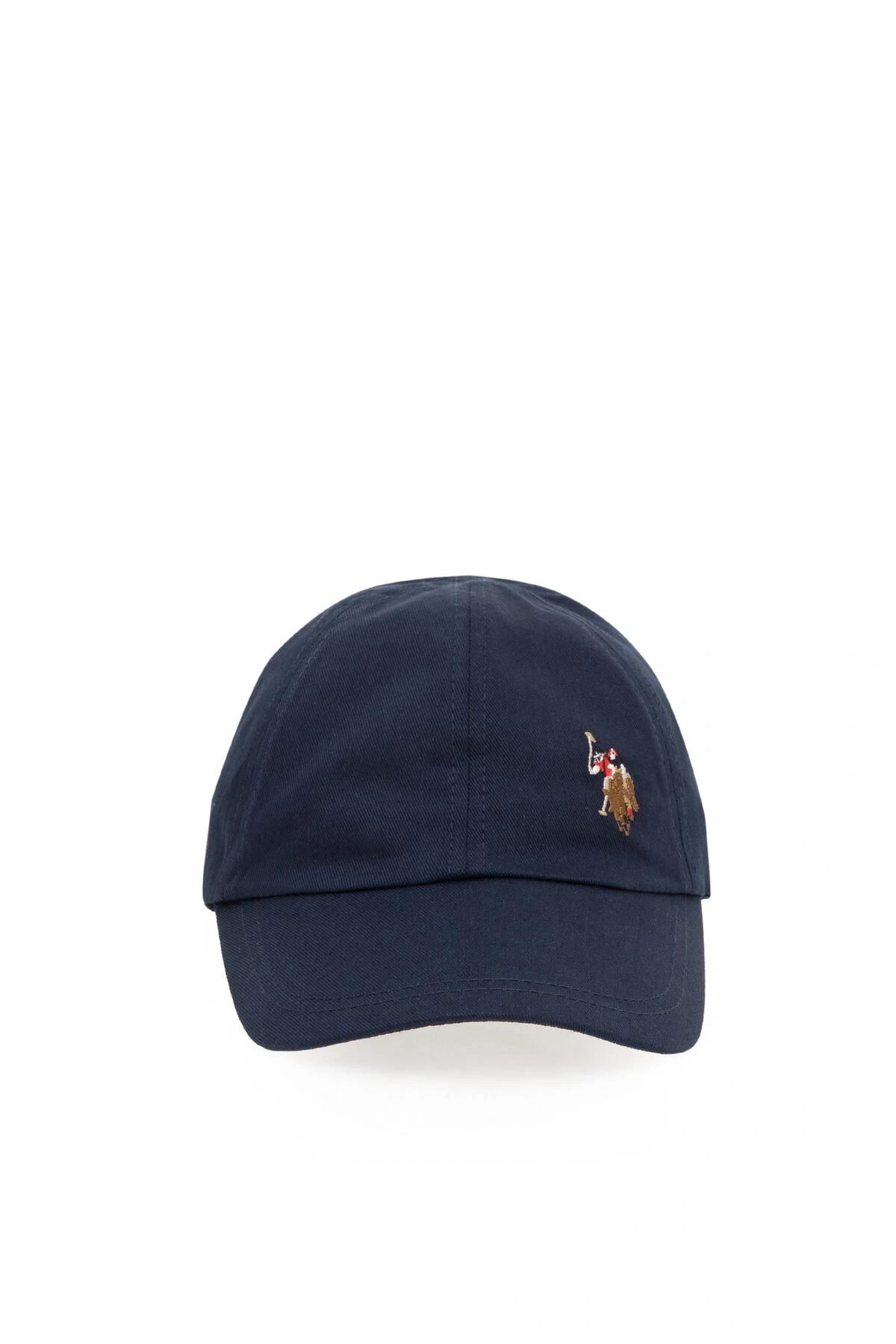 U.S.POLO ASSN. DOKUMA KUMAŞ LACİVERT ŞAPKA