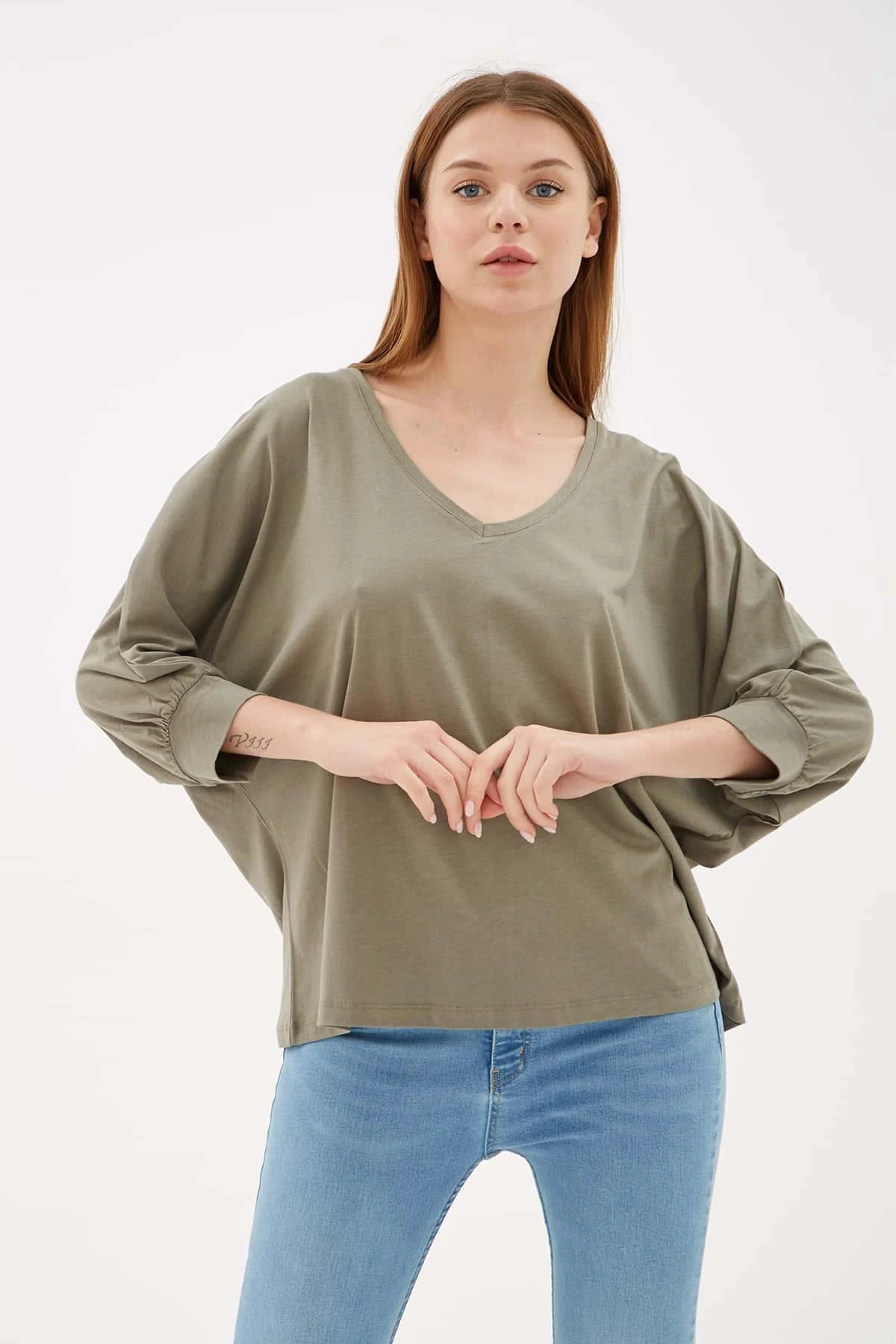 V Yaka Truvakar Kol Bluz Haki