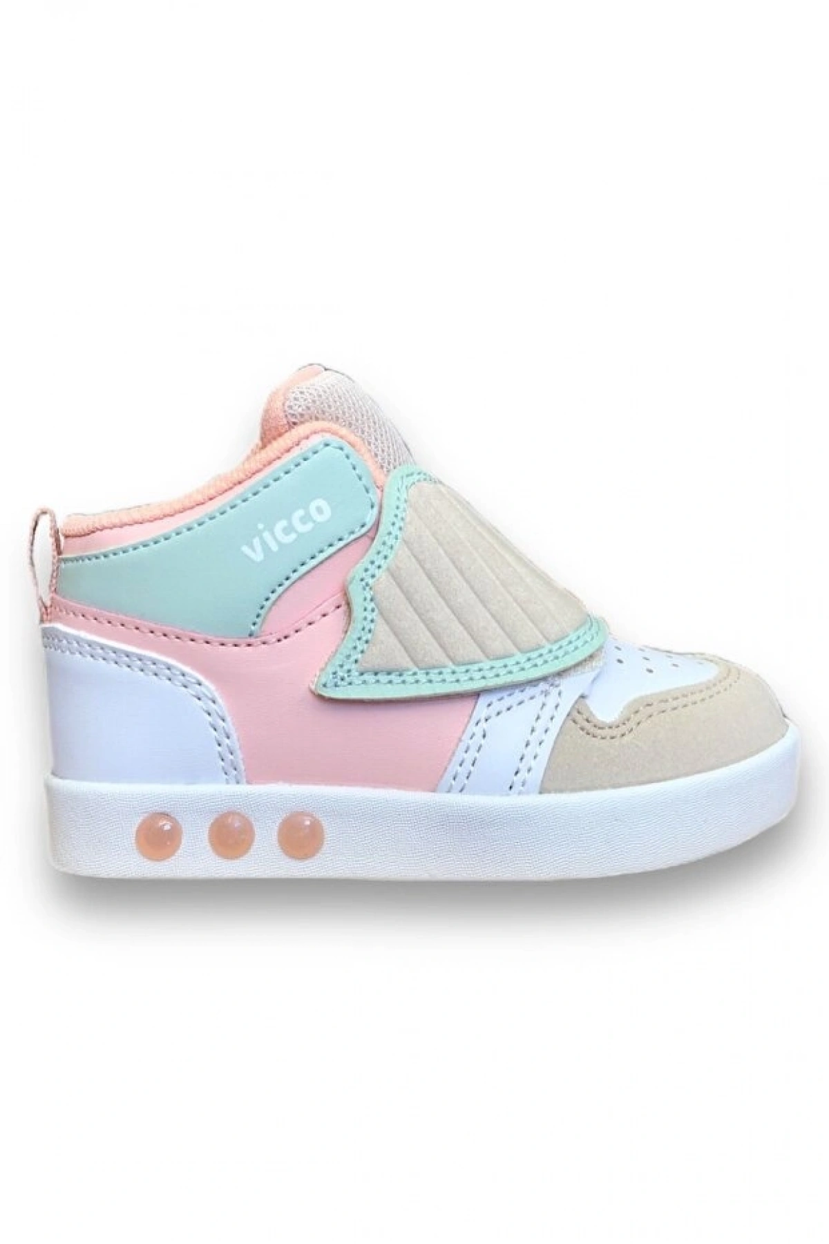 Vicco Pembe - Ufo Işıklı Sneakers