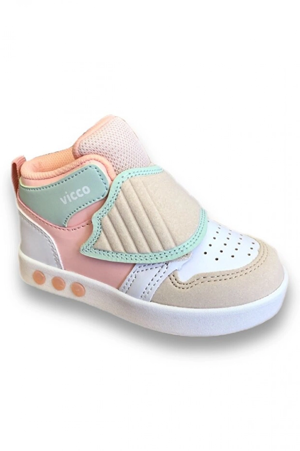 Vicco Pembe - Ufo Işıklı Sneakers