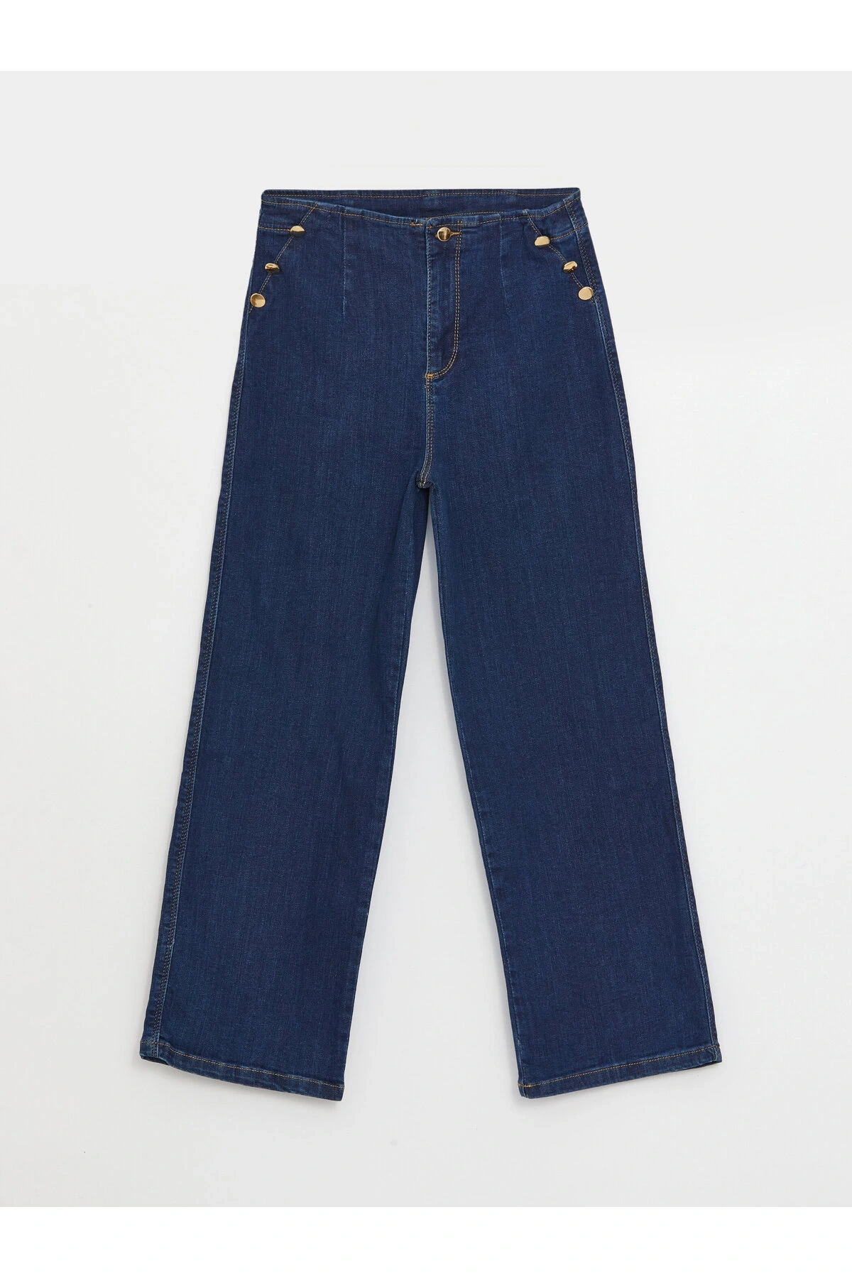 Wideleg Kız Çocuk Jean Pantolon