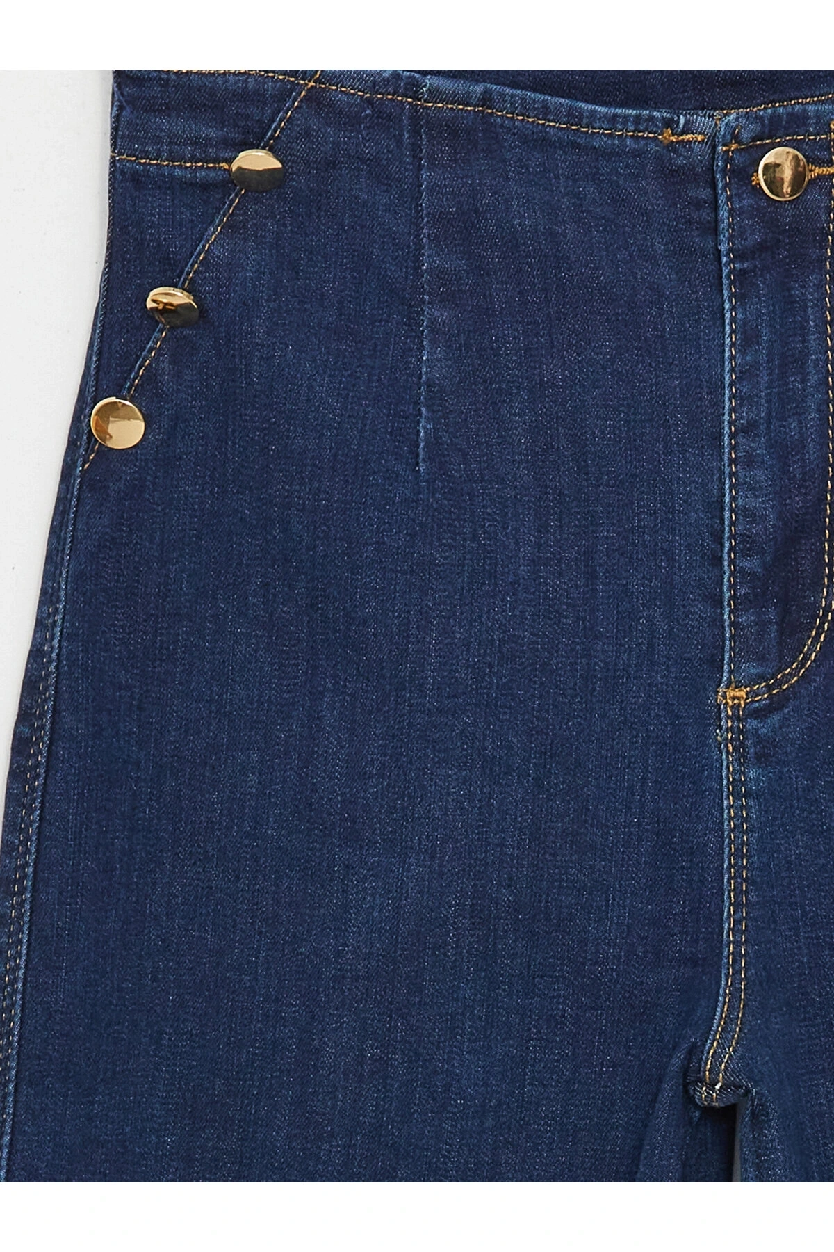 Wideleg Kız Çocuk Jean Pantolon