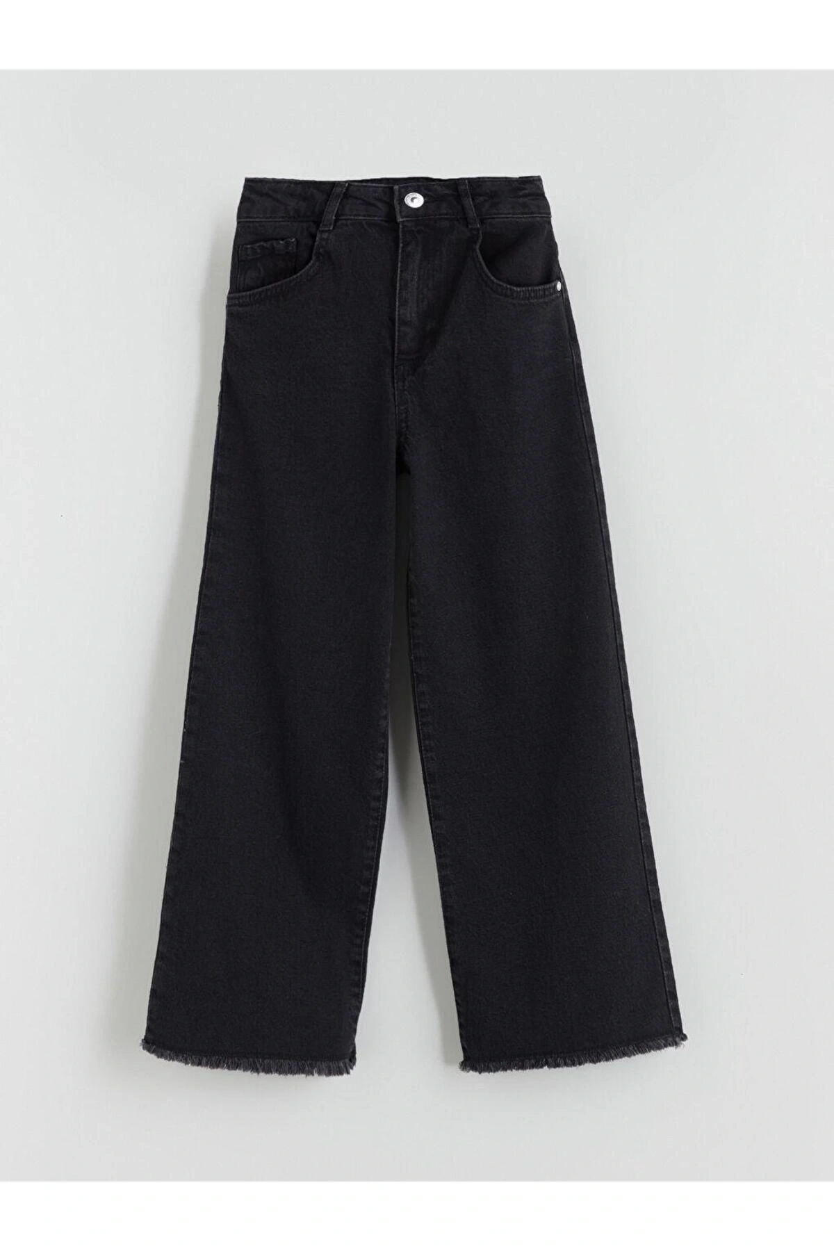 Wideleg Kız Çocuk Jean Pantolon (W5)