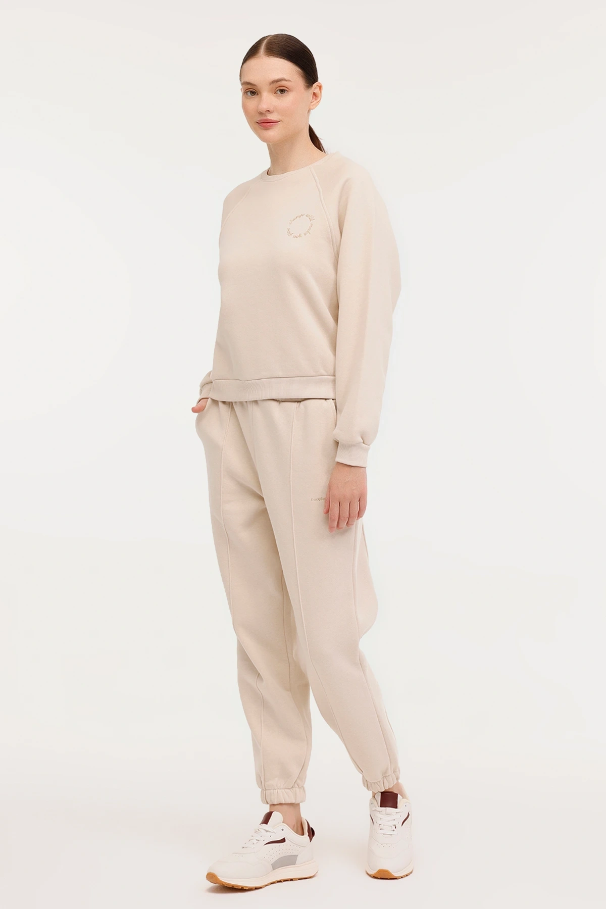 WL SIRIA 16SS303 4PR Bej Kadın Sweatshirt