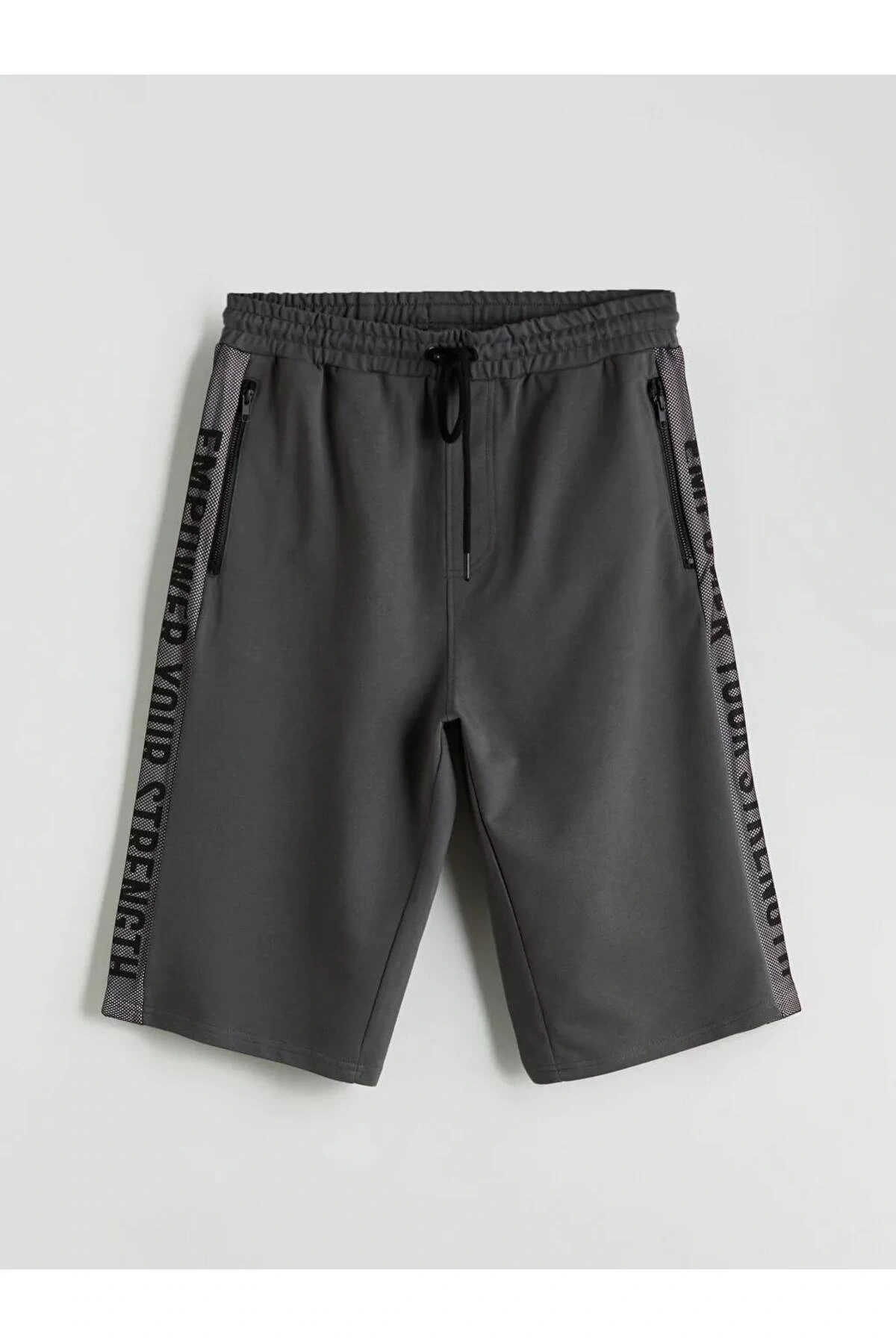 XSIDE Antrasit Rahat Kalıp Erkek Şort