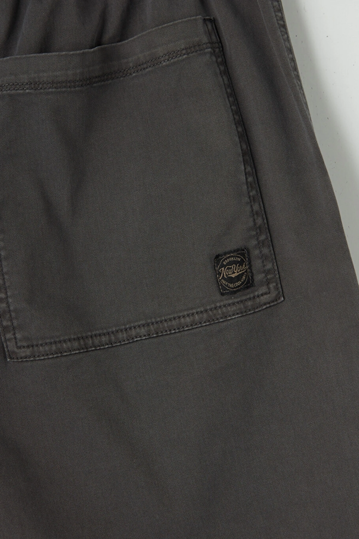 XSIDE Antrasit Regular Fit Gabardin Erkek Şort