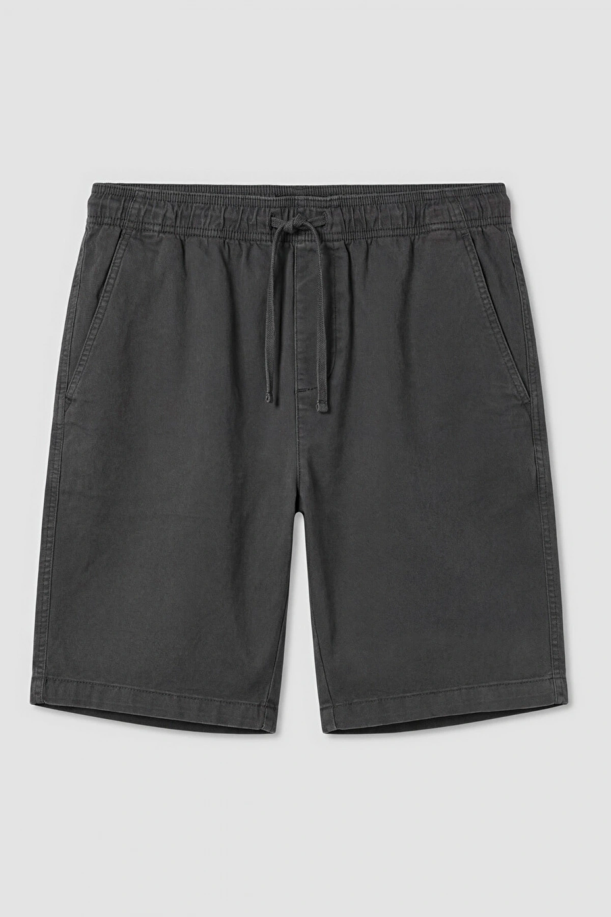 XSIDE Antrasit Regular Fit Gabardin Erkek Şort