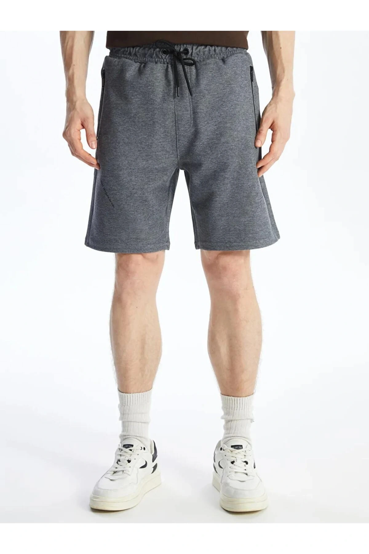 XSIDE Antrasit Slim Fit Erkek Şort