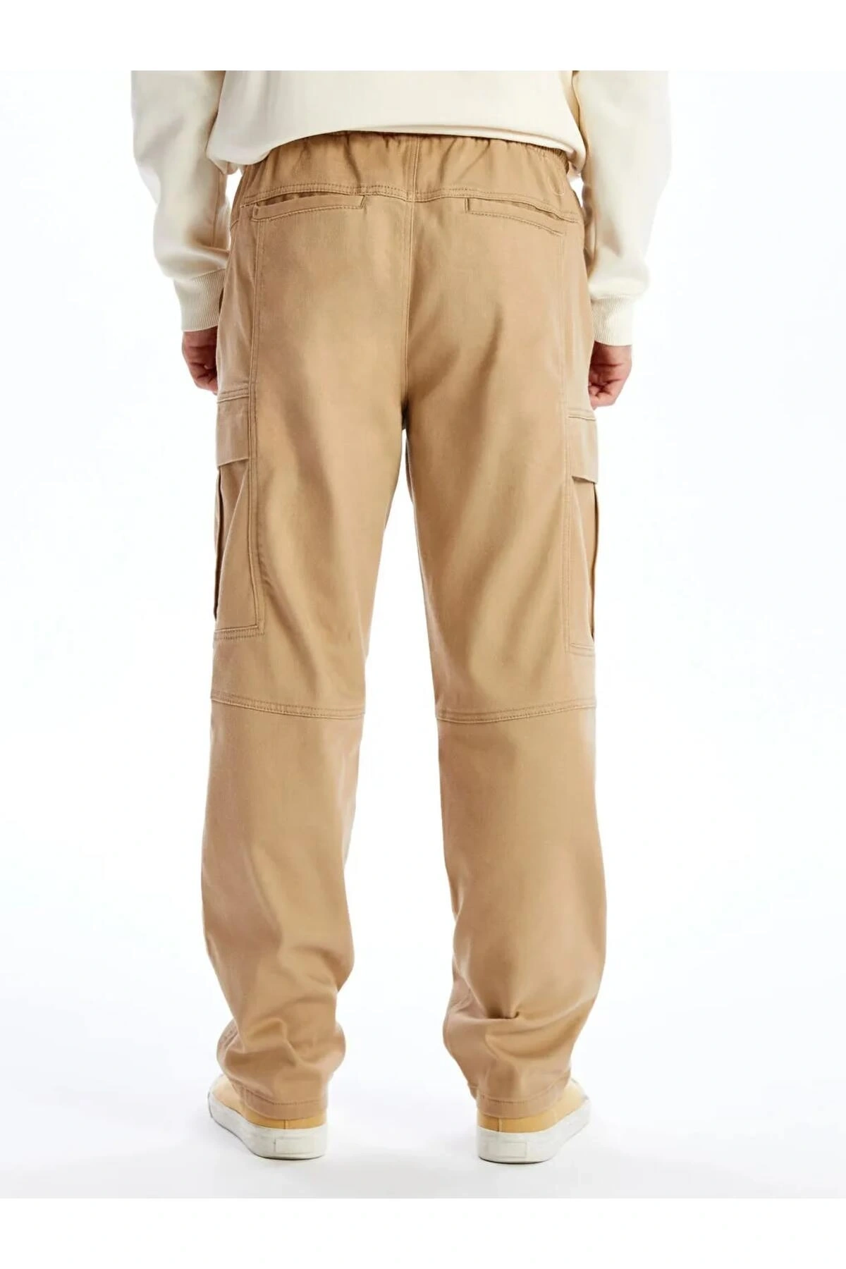 XSIDE Bej Rahat Kalıp Erkek Pantolon