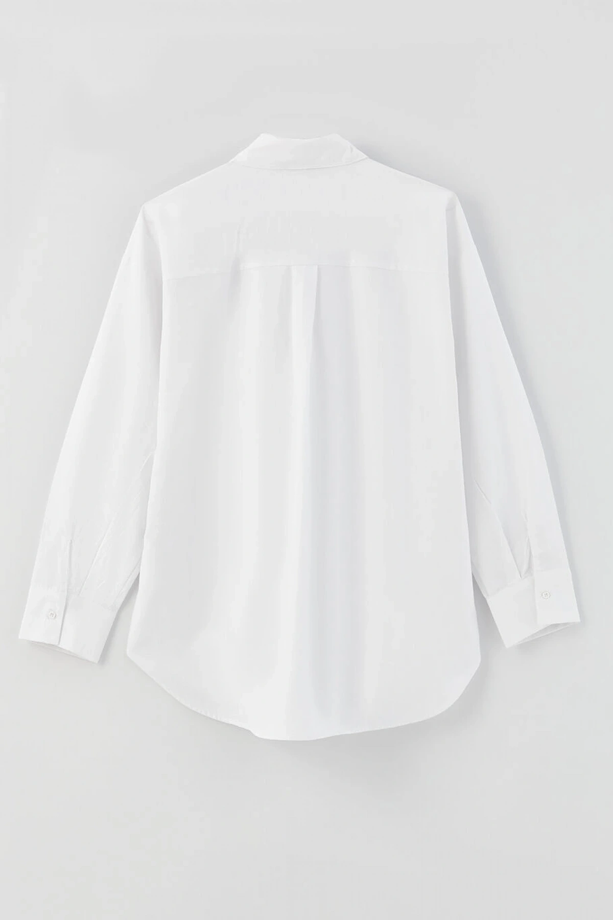XSIDE Beyaz Poplin Kadın Gömlek