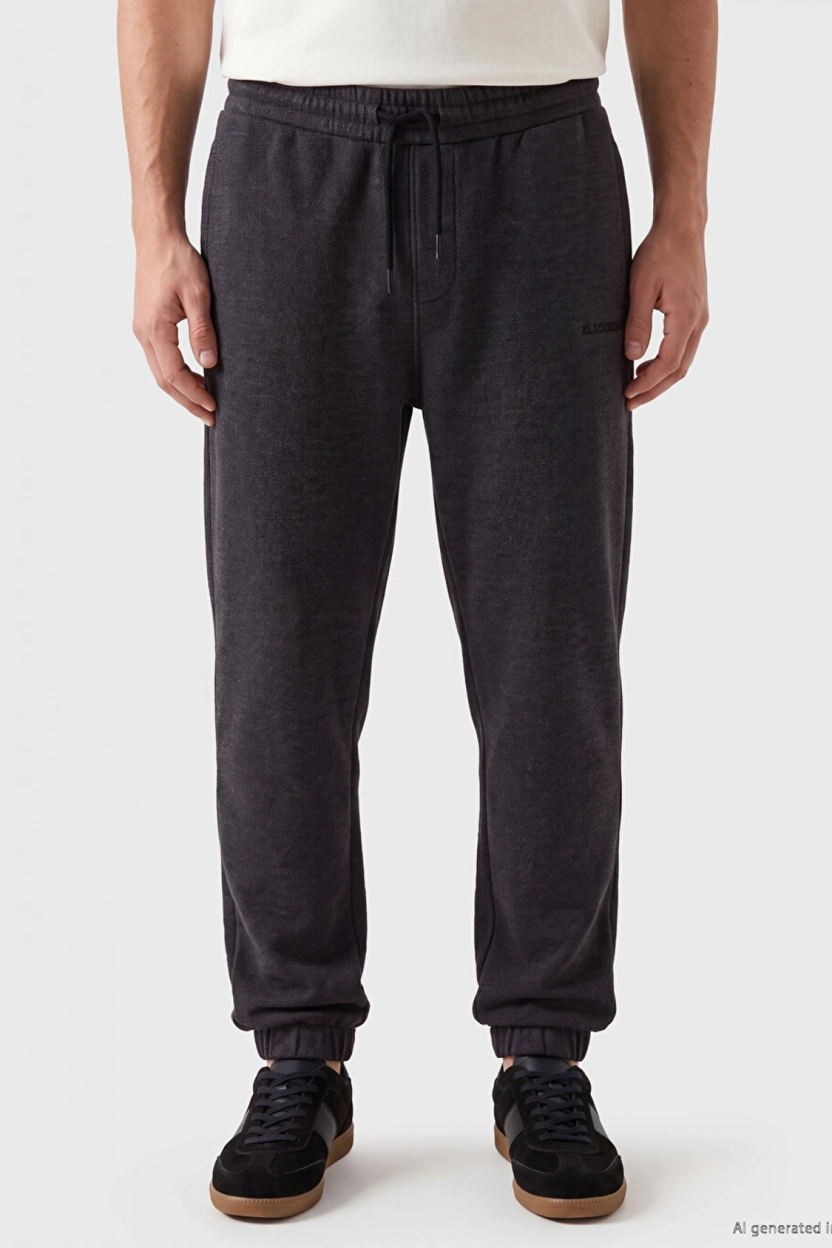 XSIDE Gri Regular Fit Erkek Jogger Eşofman Altı