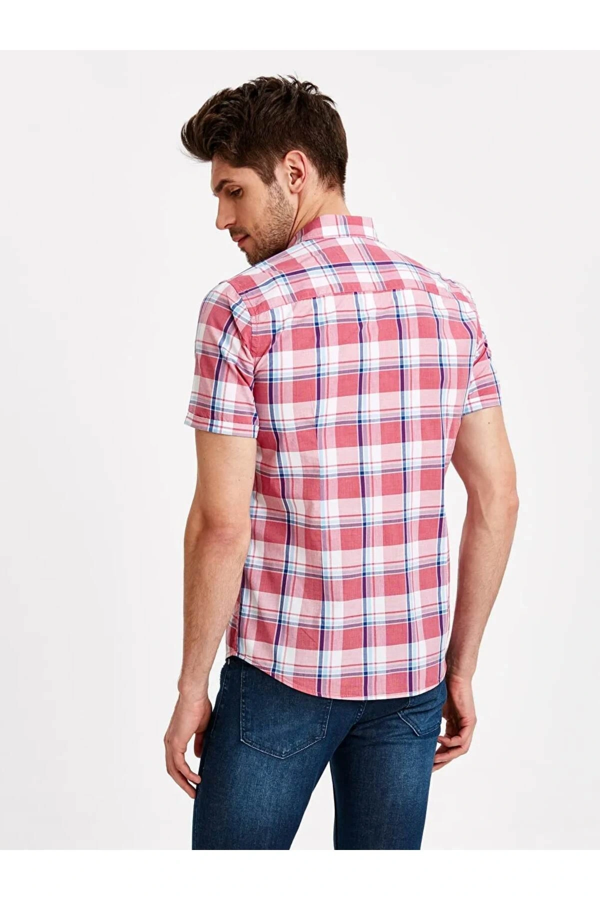 XSIDE Kirmizi Kırmızı Ekoseli Gömlek