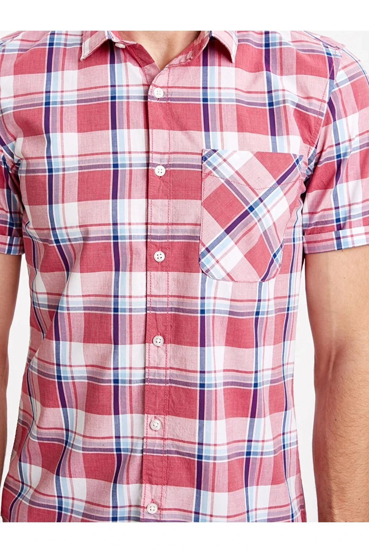 XSIDE Kirmizi Kırmızı Ekoseli Gömlek