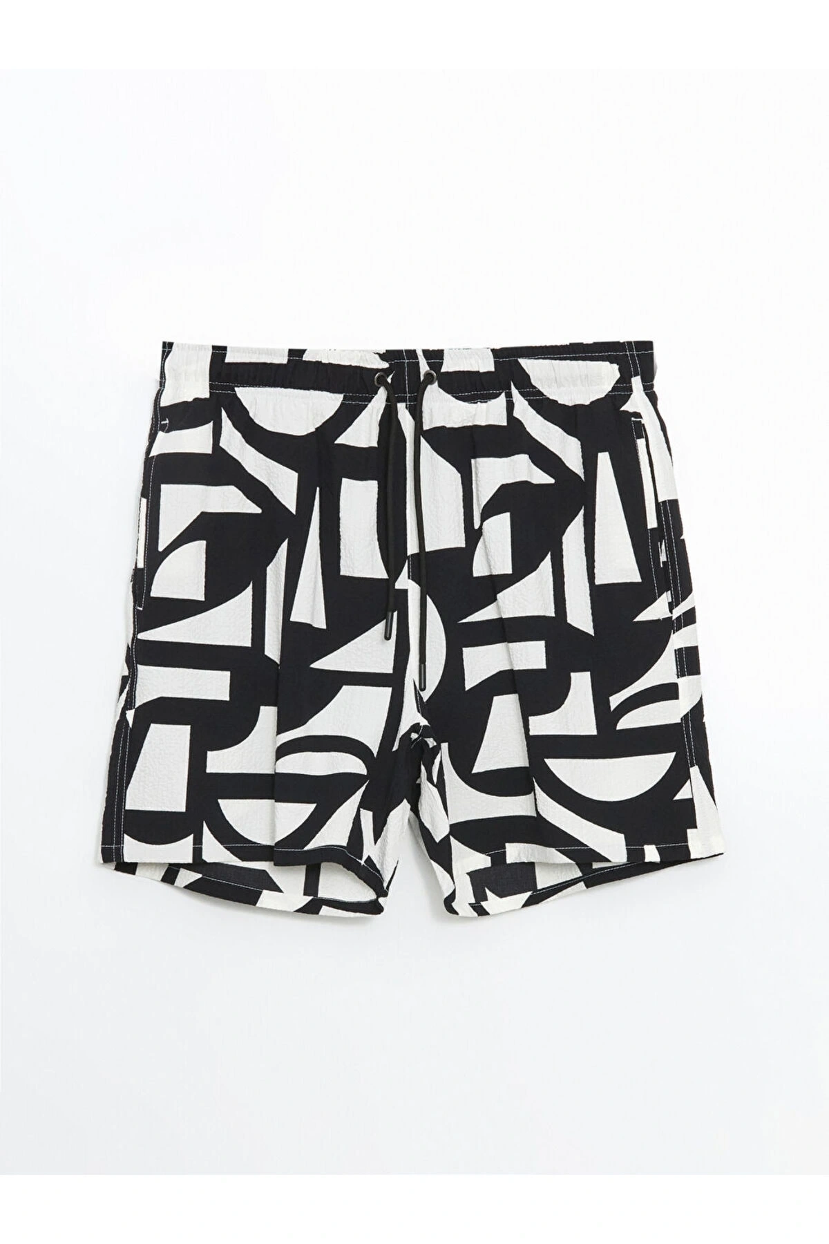 XSIDE Kısa Boy Desenli Erkek Deniz Şortu
