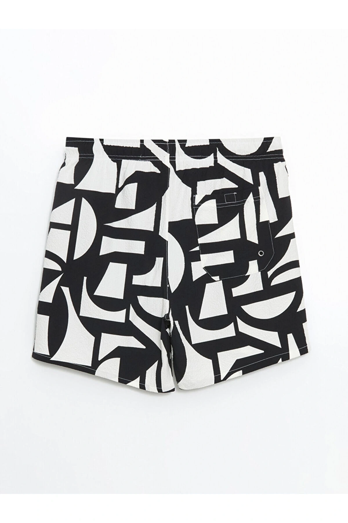 XSIDE Kısa Boy Desenli Erkek Deniz Şortu