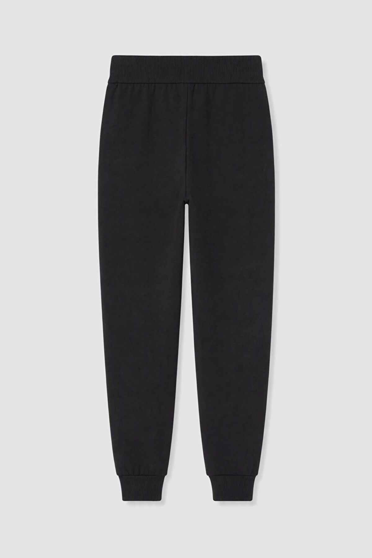 XSIDE Siyah Beli Lastikli Kadın Jogger Eşofman Altı