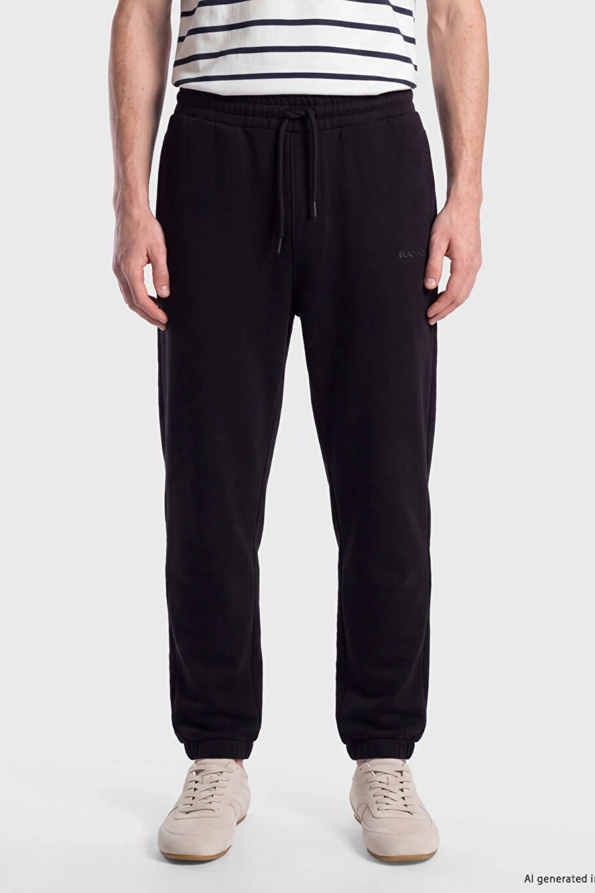 XSIDE Siyah Regular Fit Erkek Jogger Eşofman Altı