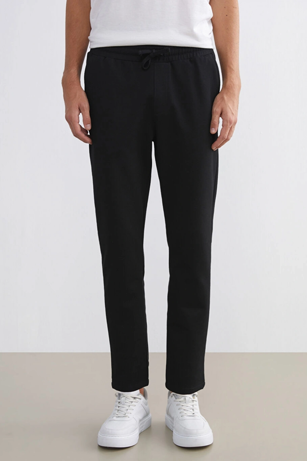 XSIDE Siyah Standart Kalıp Erkek Pantolon