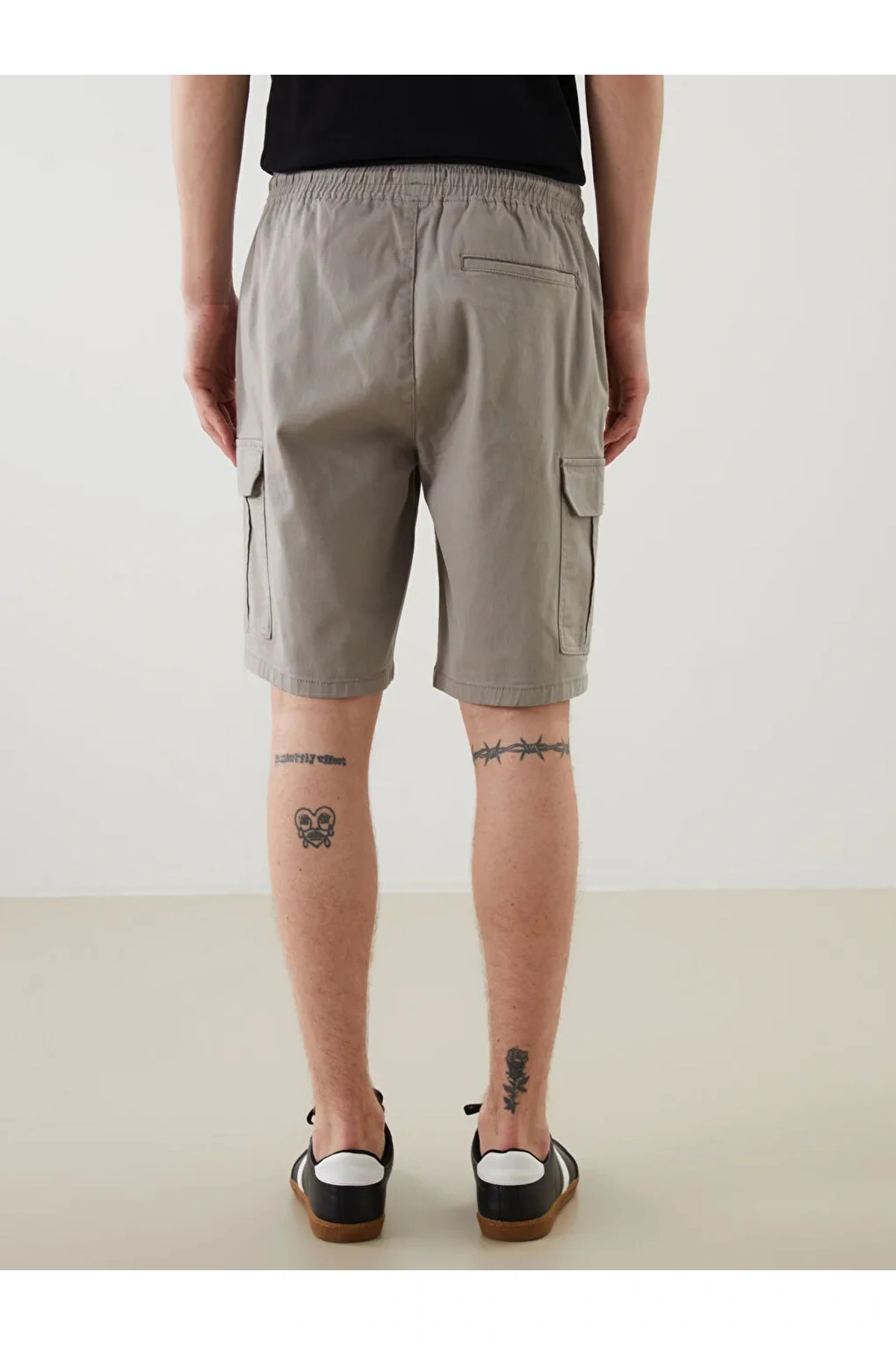 XSIDE Standart Kalıp Gabardin Erkek Kargo Şort