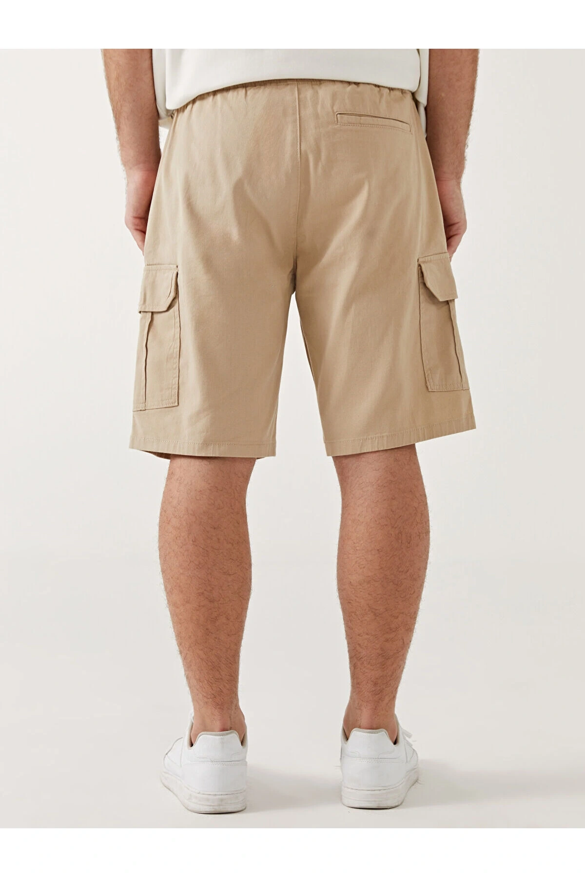 XSIDE Standart Kalıp Gabardin Erkek Kargo Şort