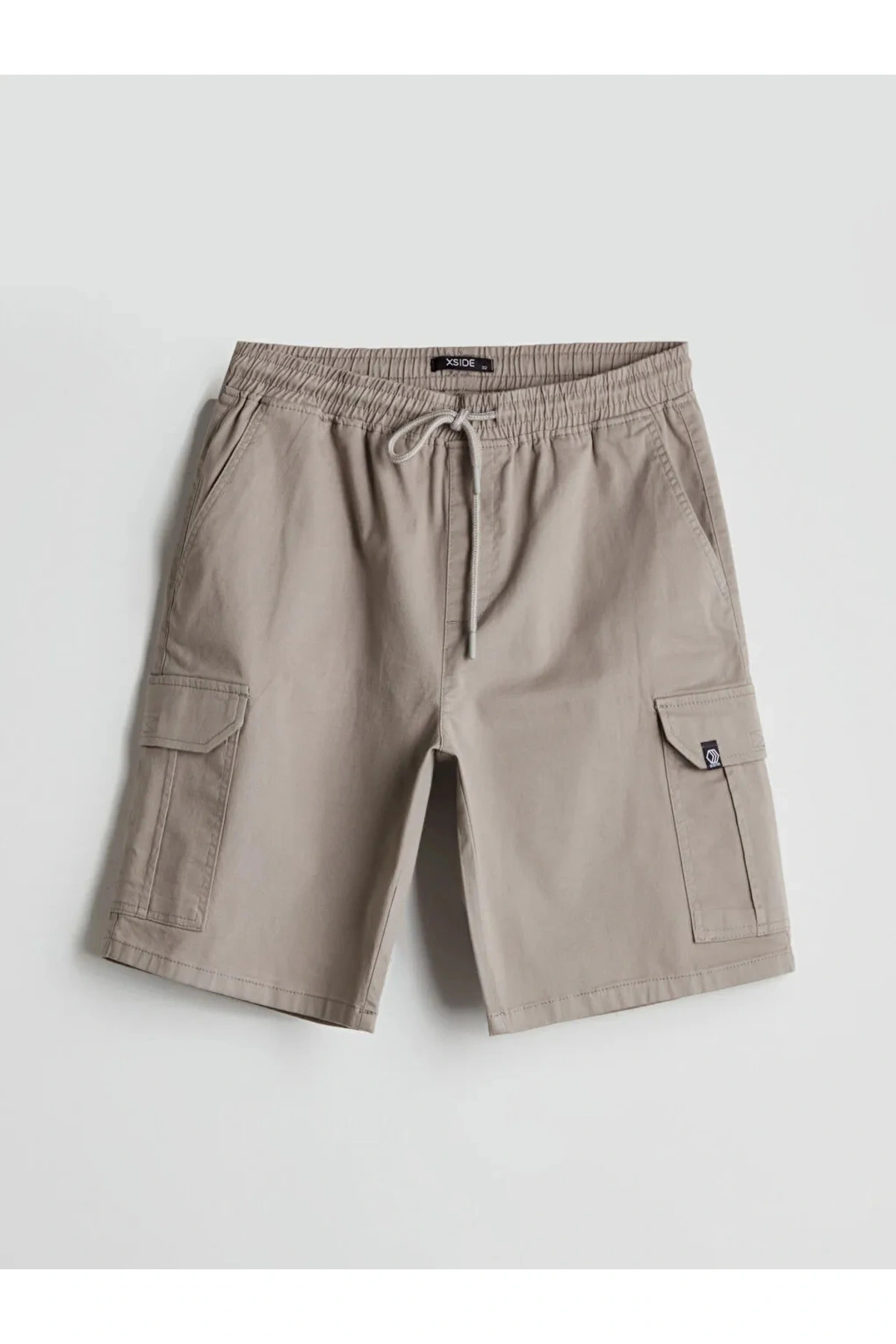 XSIDE Standart Kalıp Gabardin Erkek Kargo Şort