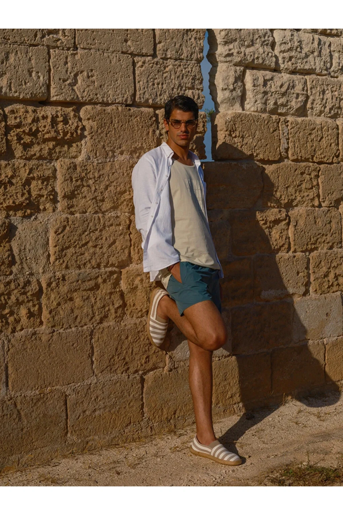 Kısa Boy Basic Erkek Deniz Şortu