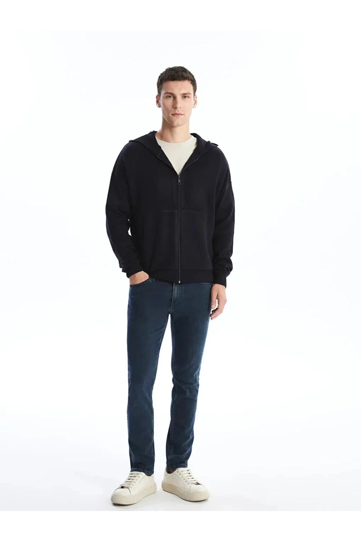 XSIDE Koyu Rodeo 750 Slim Fit Erkek Jean Pantolon